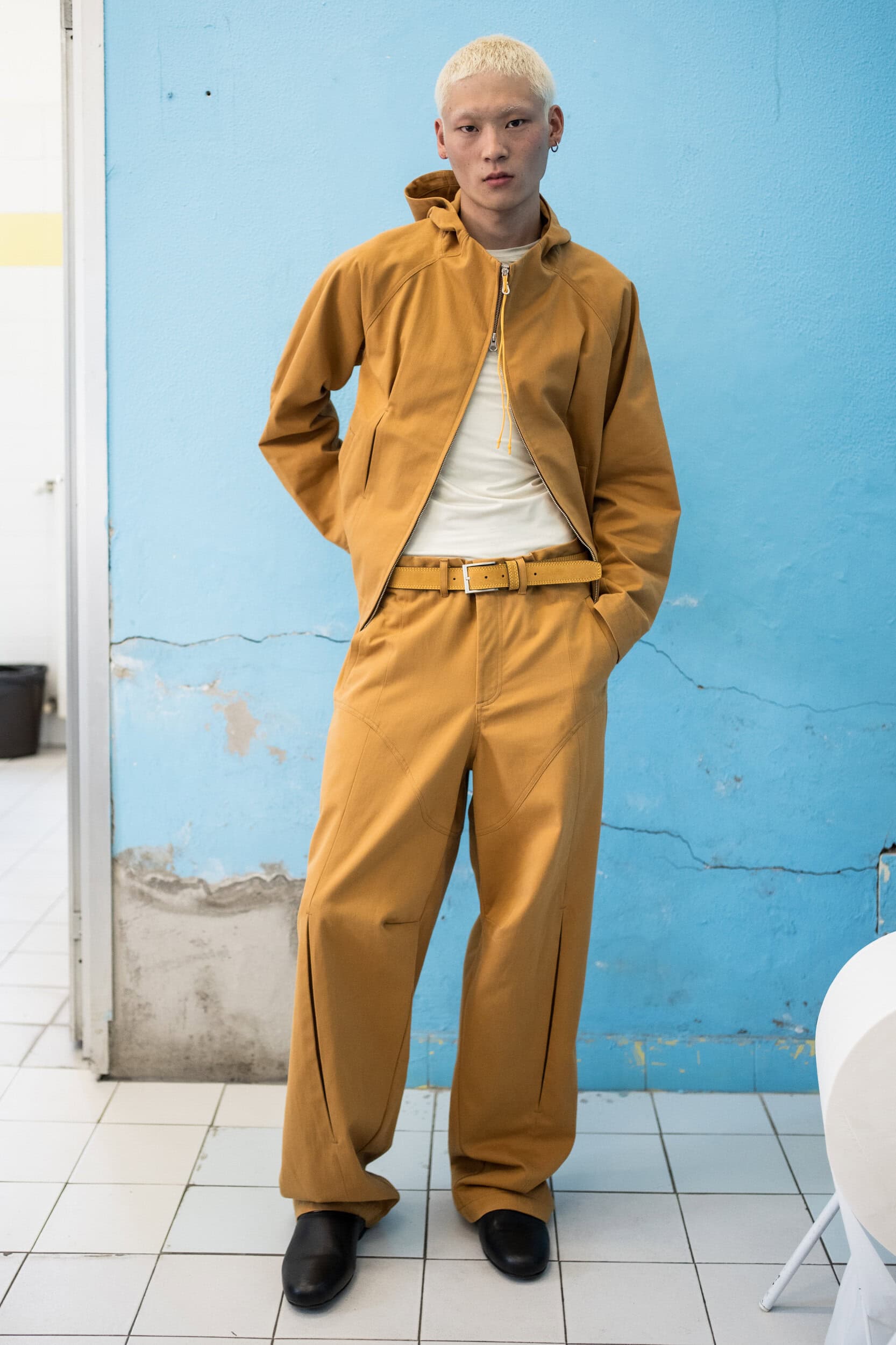 Saul Nash Spring 2027 Men's Fashion Show Backstage