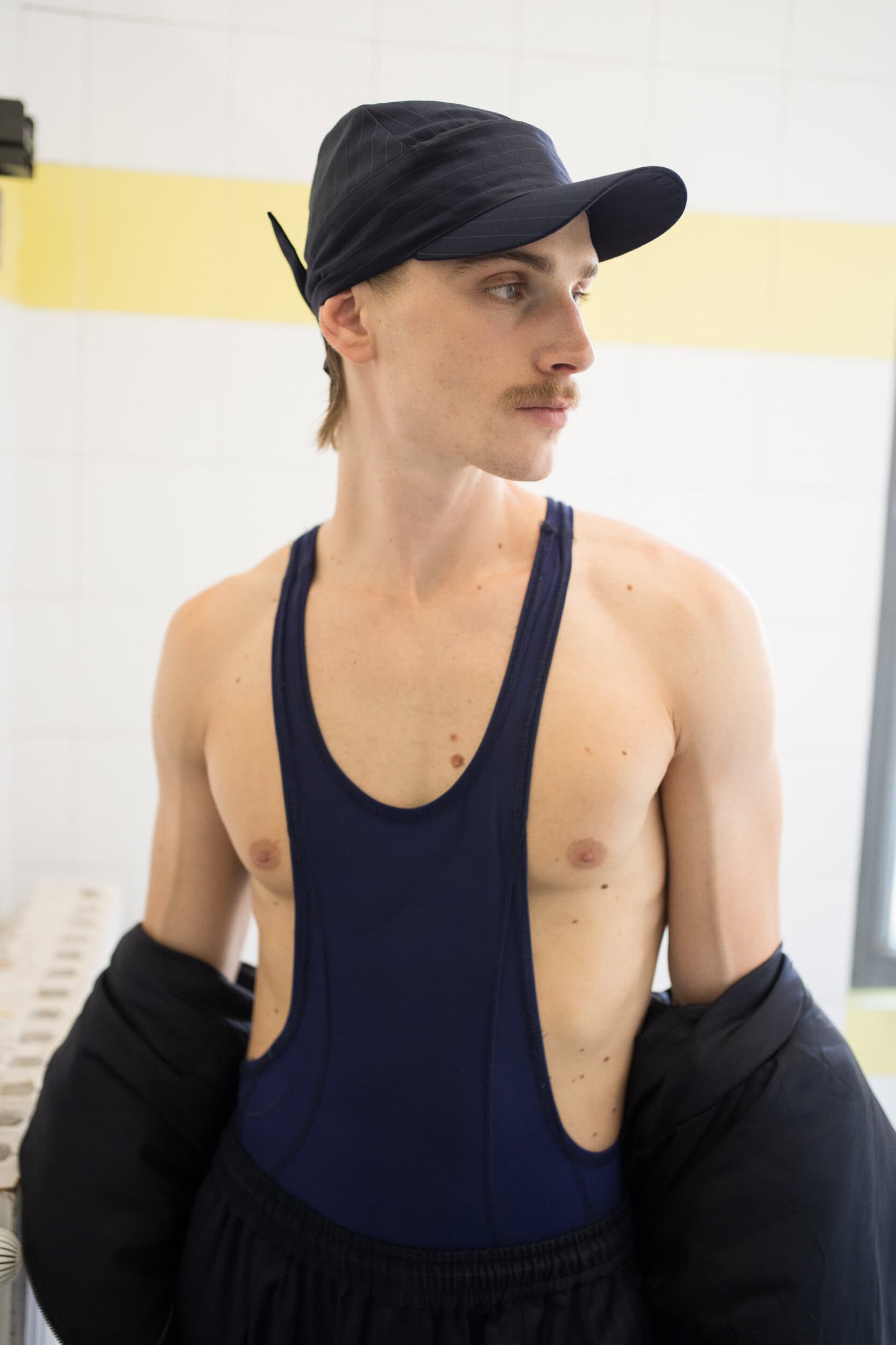Saul Nash Spring 2027 Men's Fashion Show Backstage