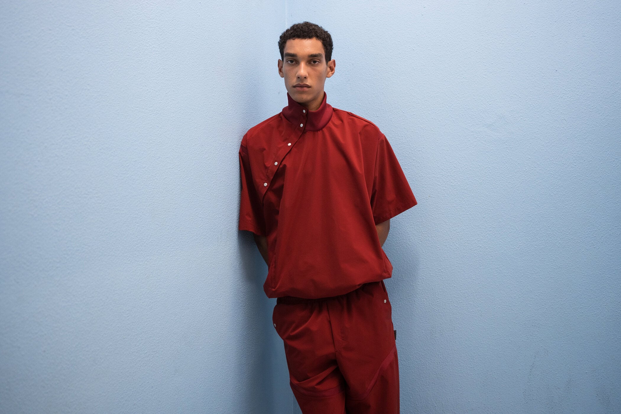 Saul Nash Spring 2027 Men's Fashion Show Backstage