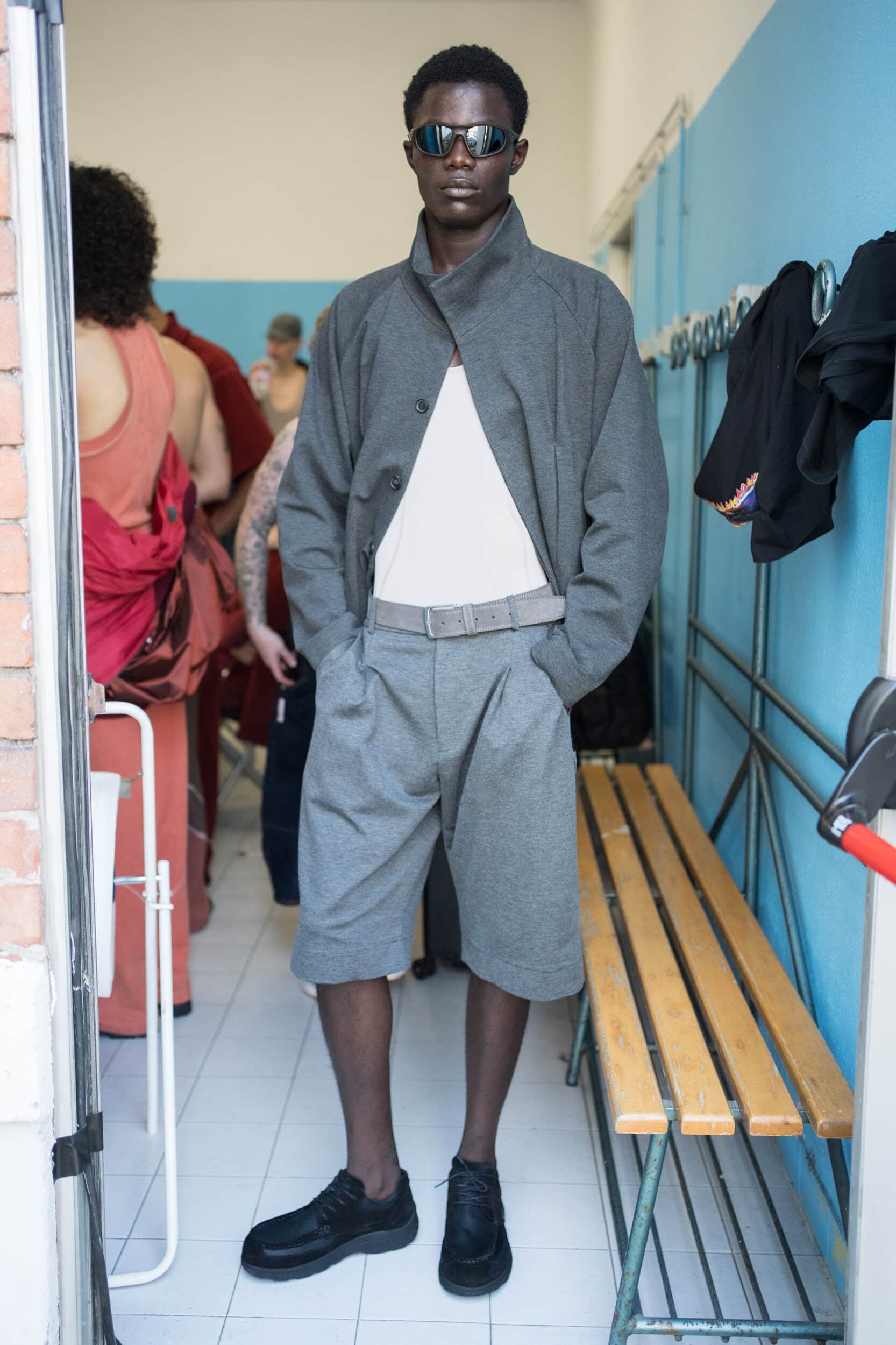 Saul Nash Spring 2027 Men's Fashion Show Backstage