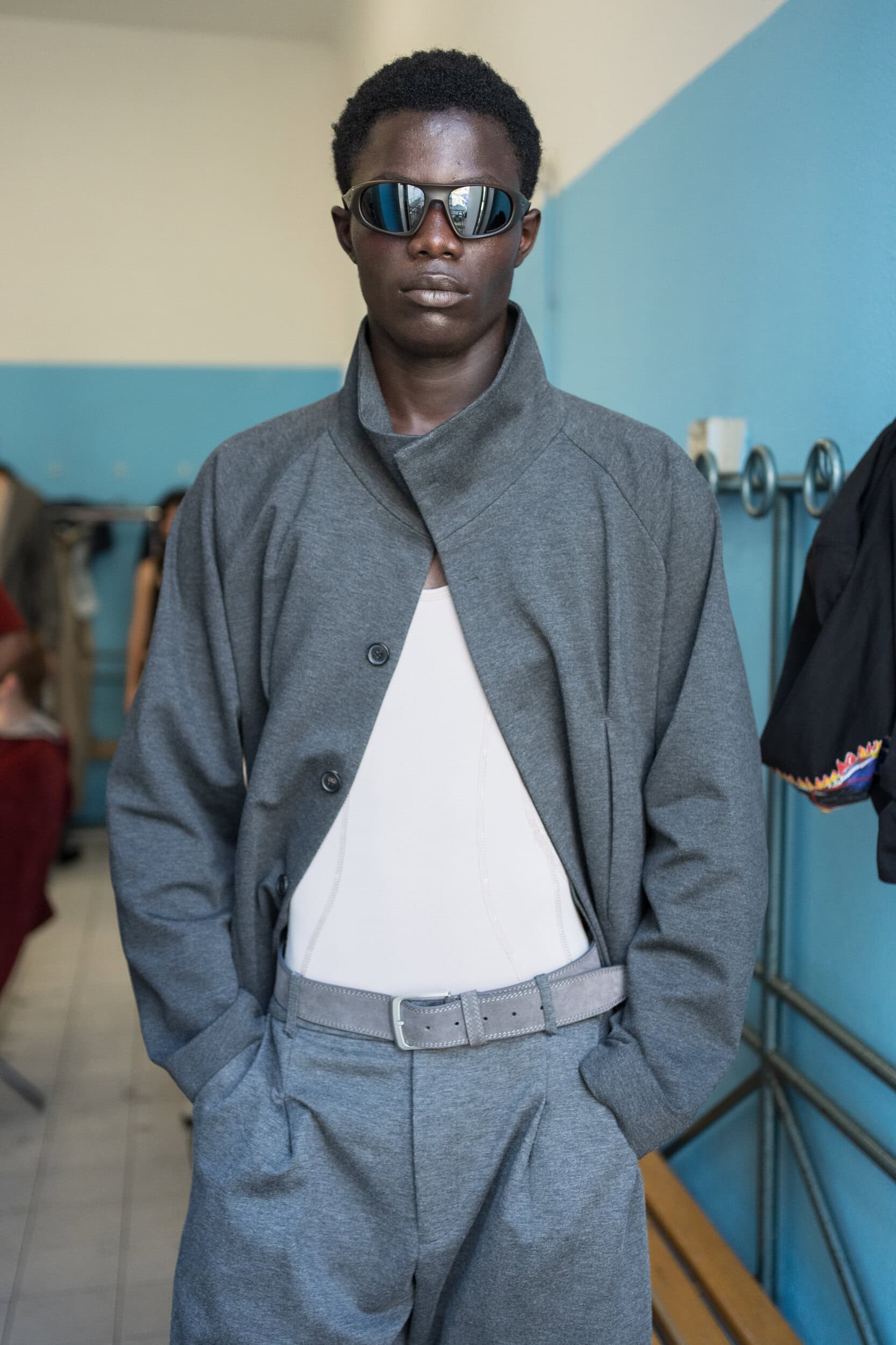Saul Nash Spring 2027 Men's Fashion Show Backstage