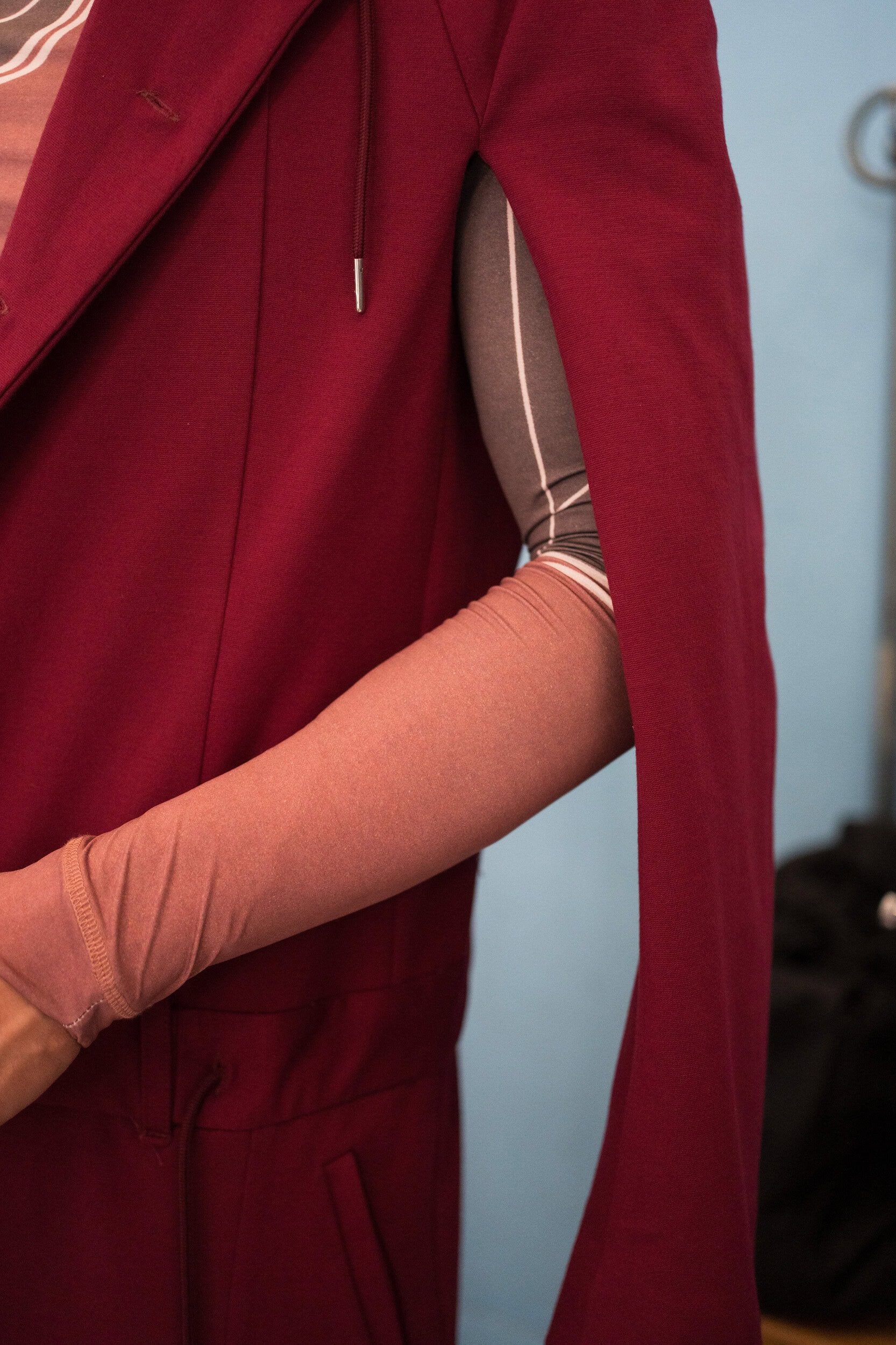 Saul Nash Spring 2027 Men's Fashion Show Backstage