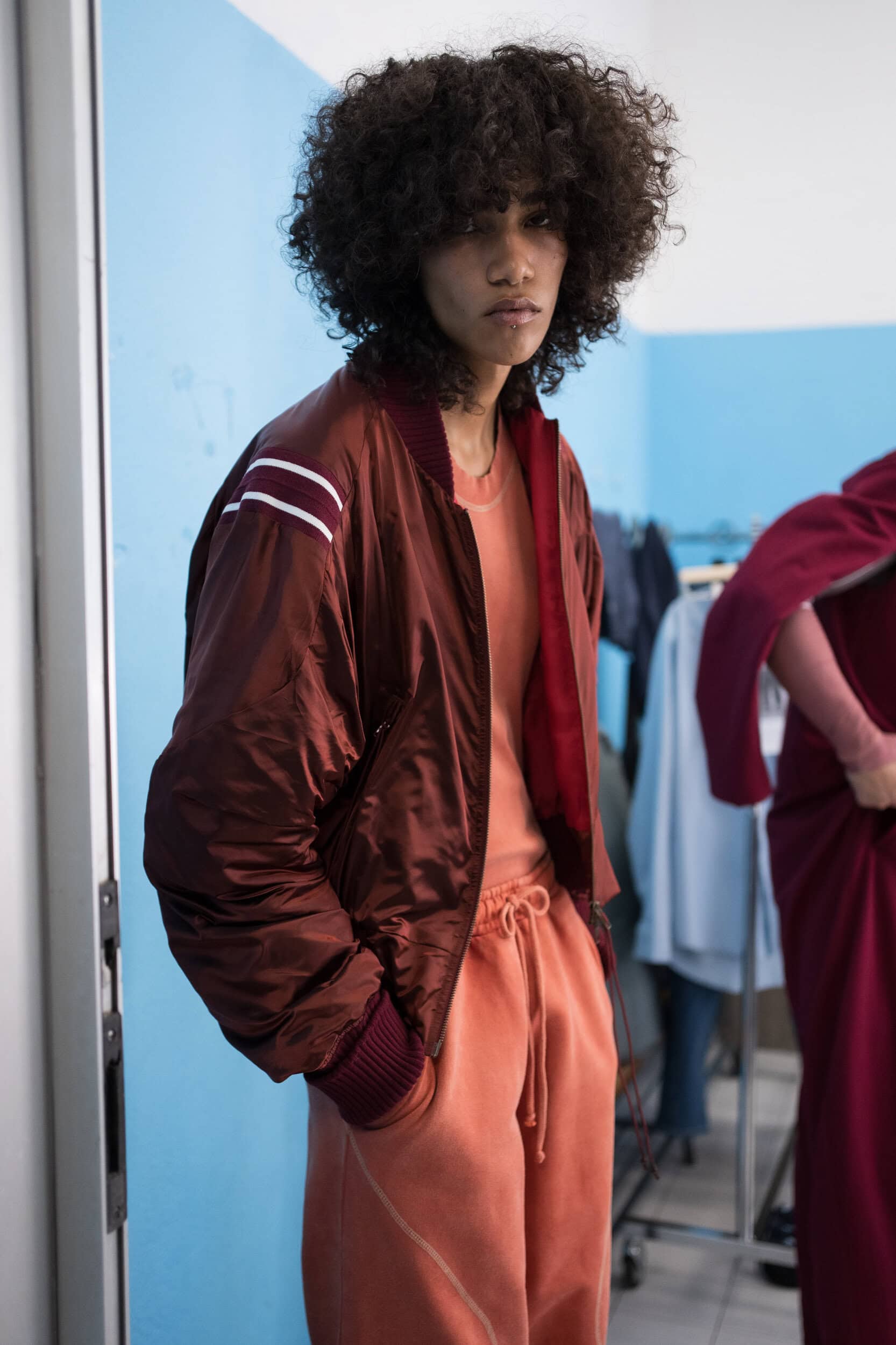 Saul Nash Spring 2027 Men's Fashion Show Backstage
