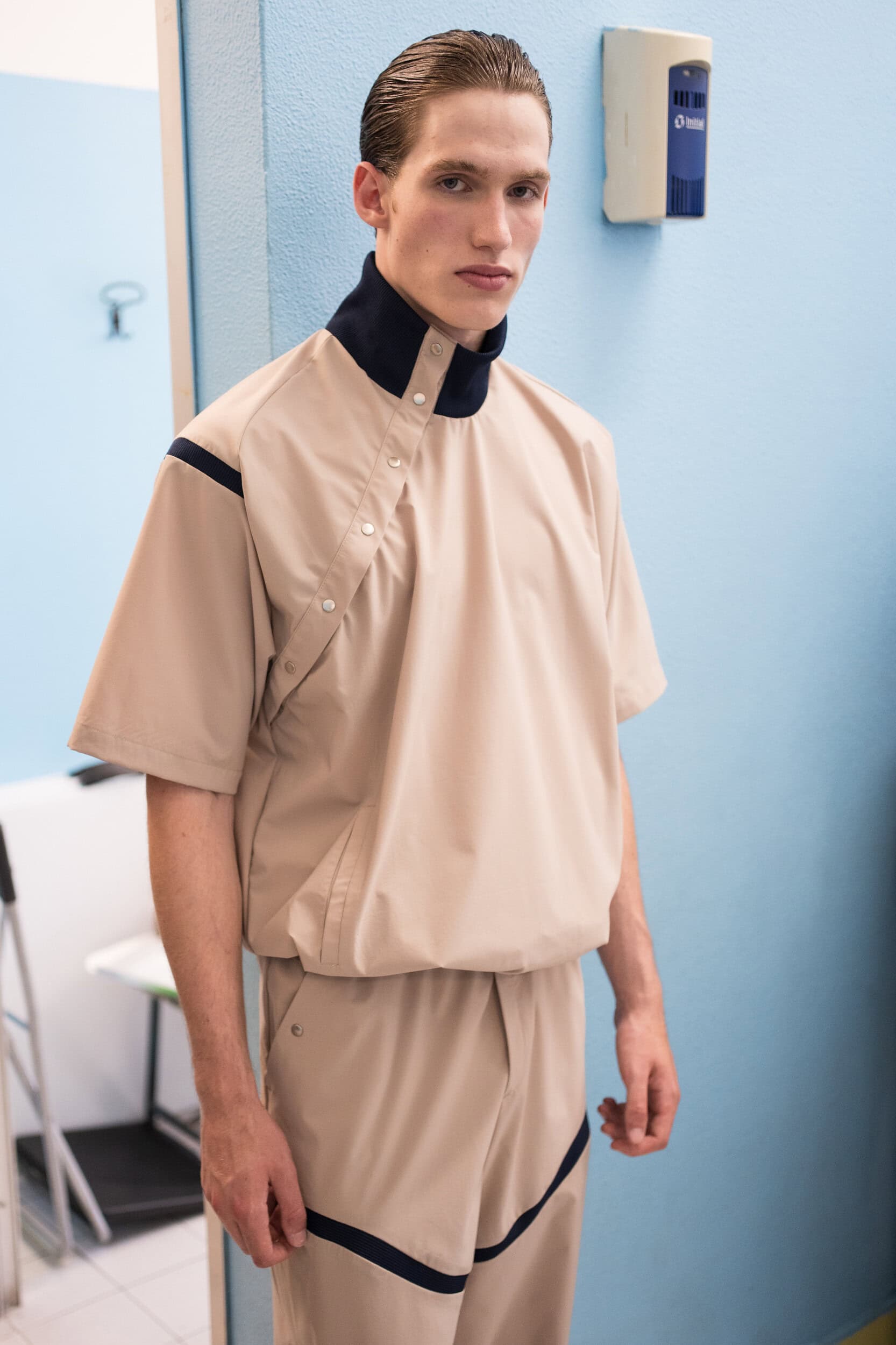 Saul Nash Spring 2027 Men's Fashion Show Backstage