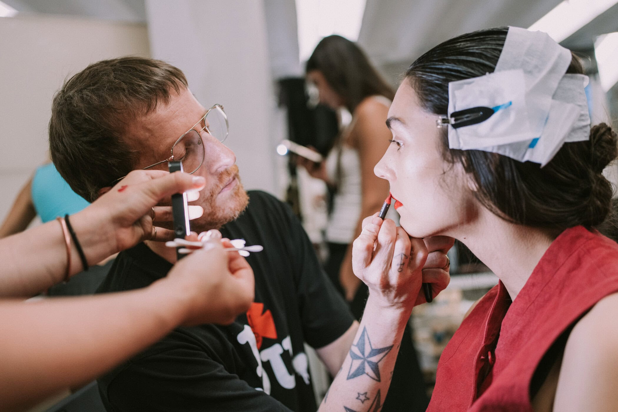 Setchu Spring 2027 Men's Fashion Show Backstage