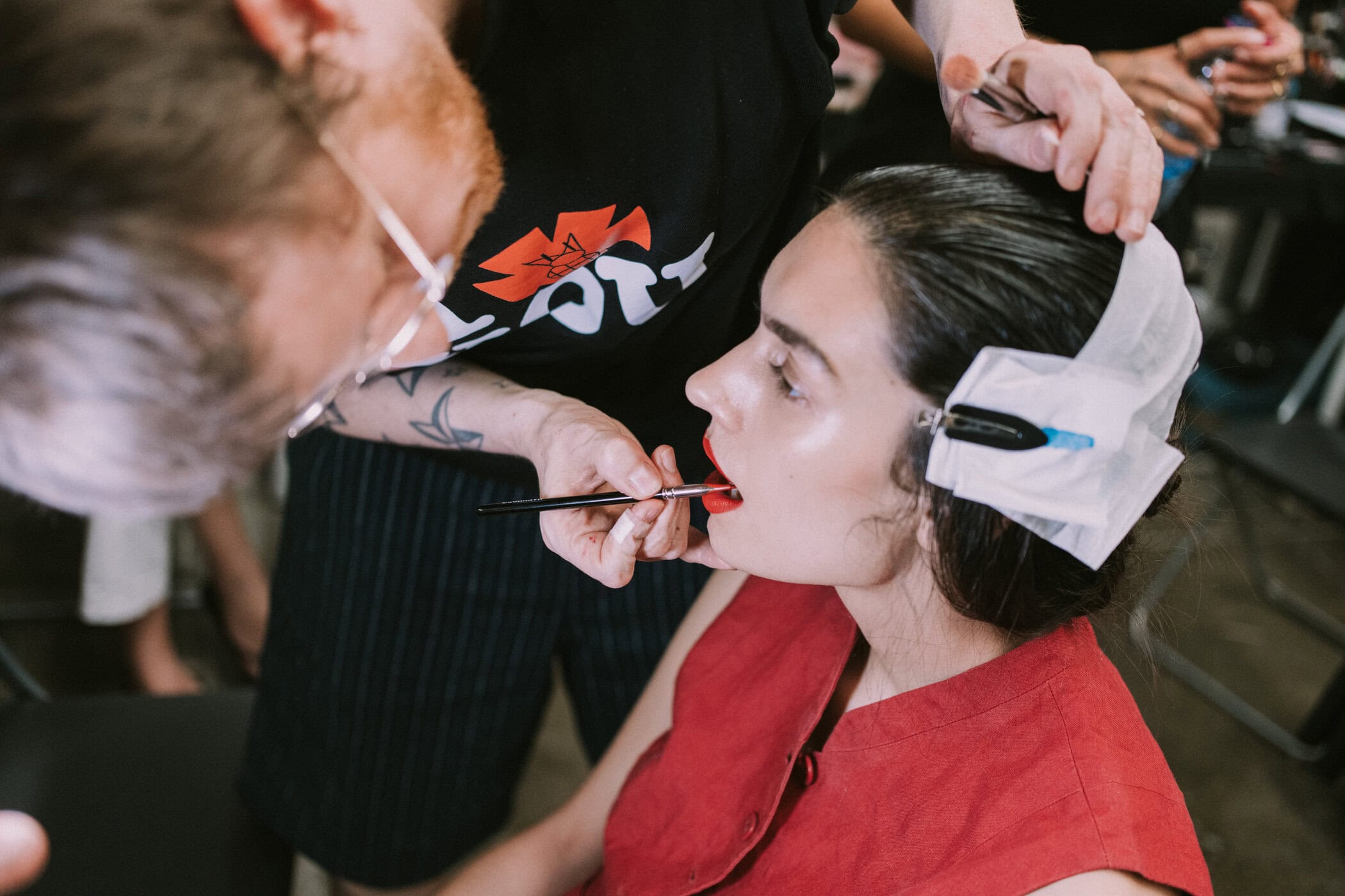 Setchu Spring 2027 Men's Fashion Show Backstage