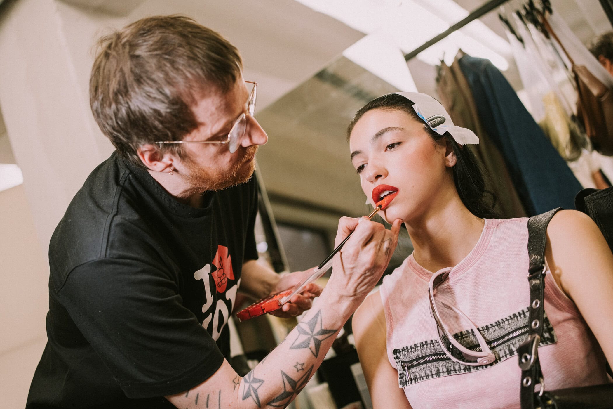 Setchu Spring 2027 Men's Fashion Show Backstage