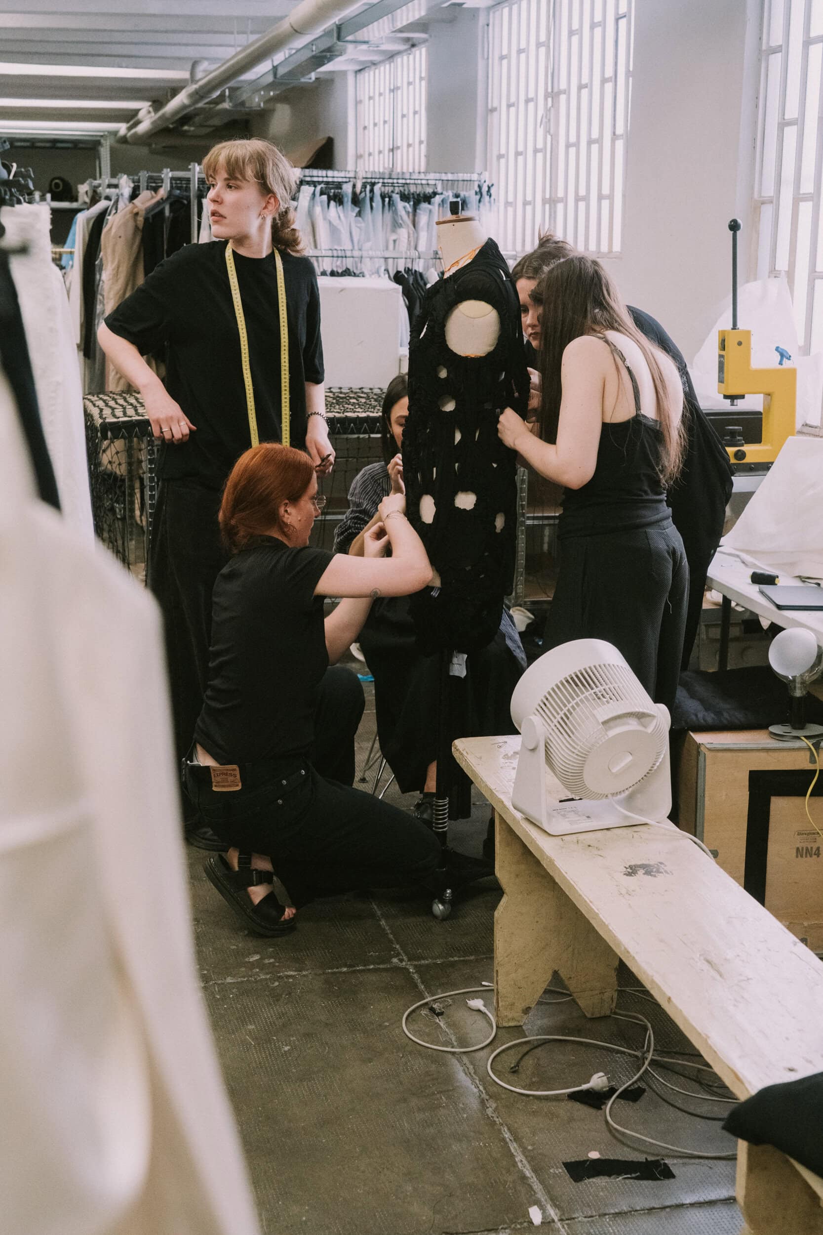 Setchu Spring 2027 Men's Fashion Show Backstage