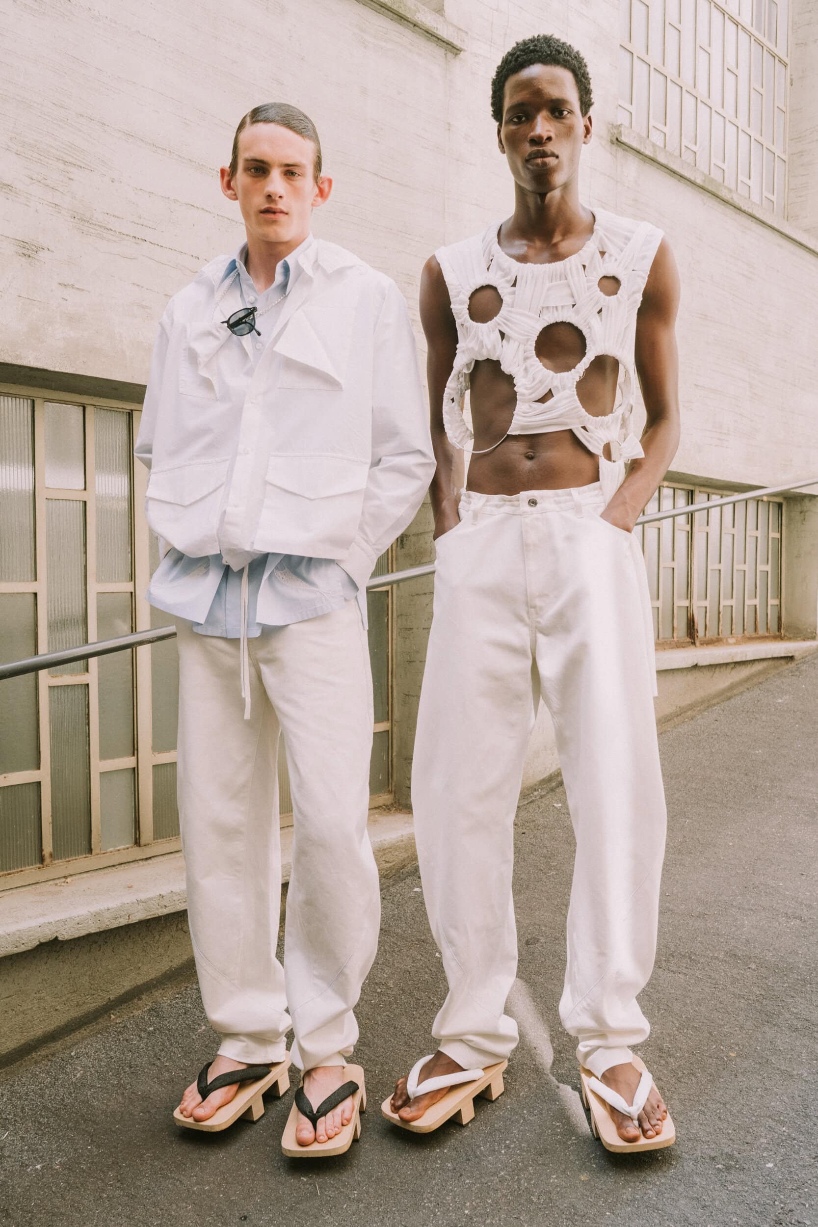 Setchu Spring 2027 Men's Fashion Show Backstage