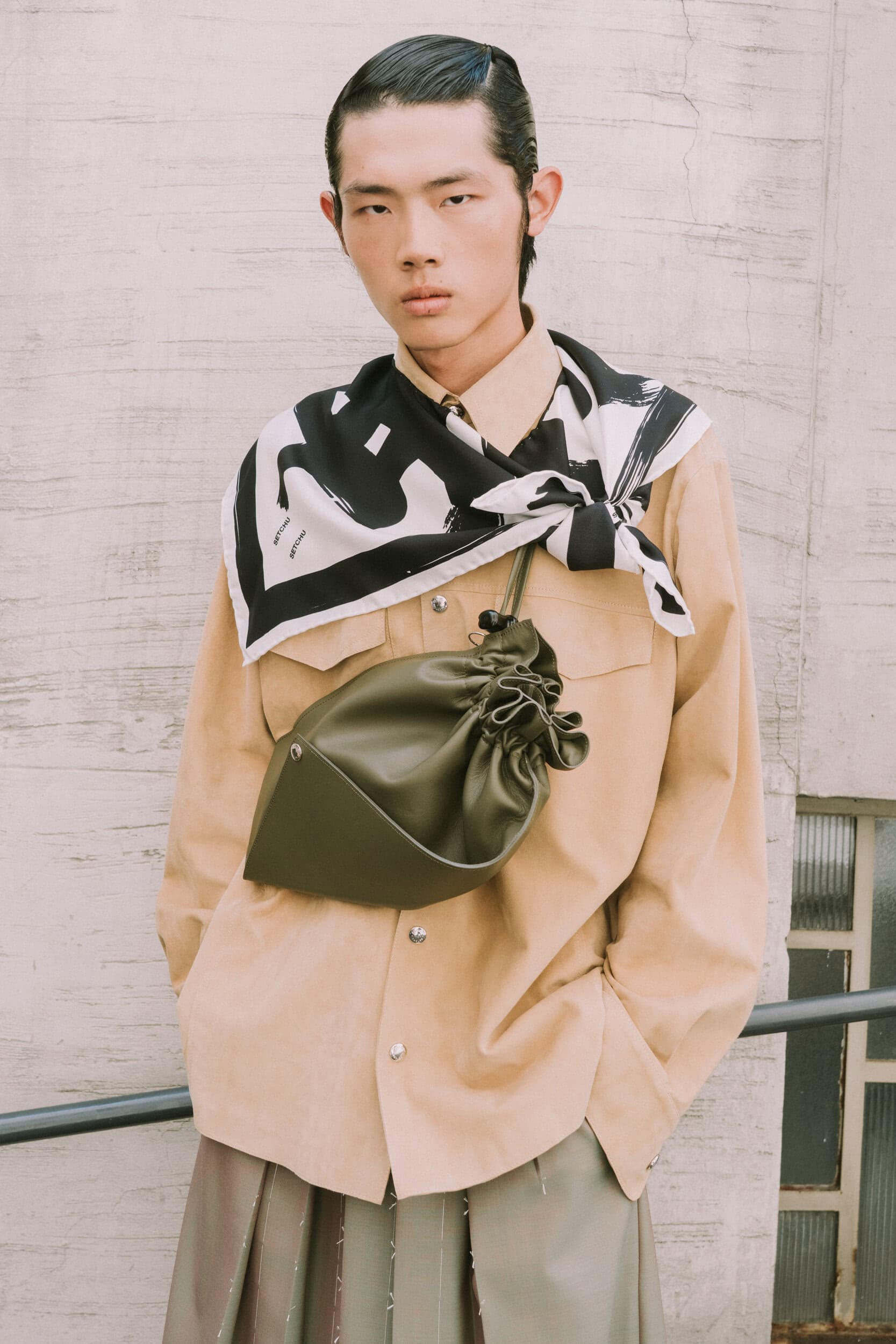 Setchu Spring 2027 Men's Fashion Show Backstage