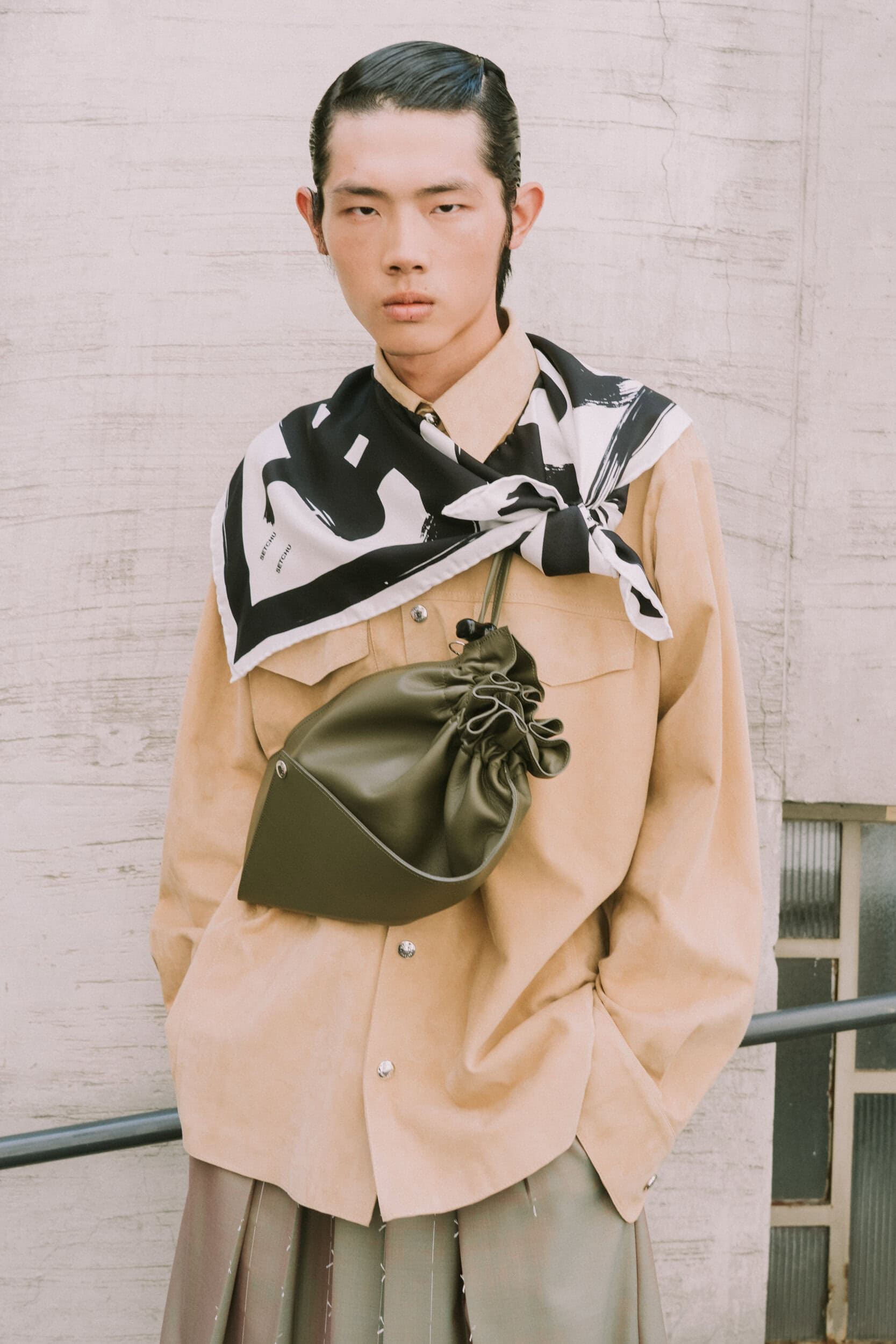 Setchu Spring 2027 Men's Fashion Show Backstage