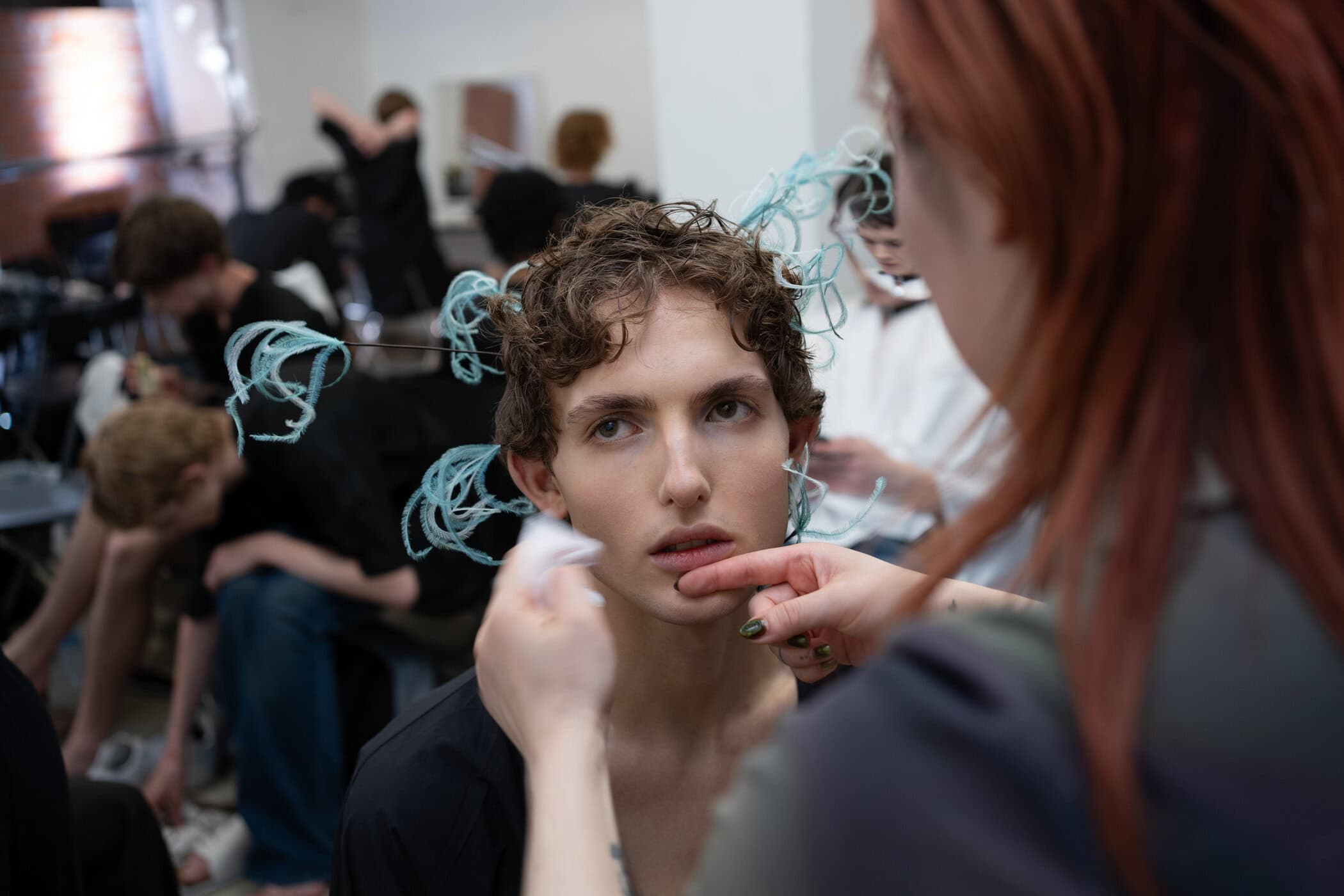 Shinyakozuka Spring 2027 Men's Fashion Show Backstage