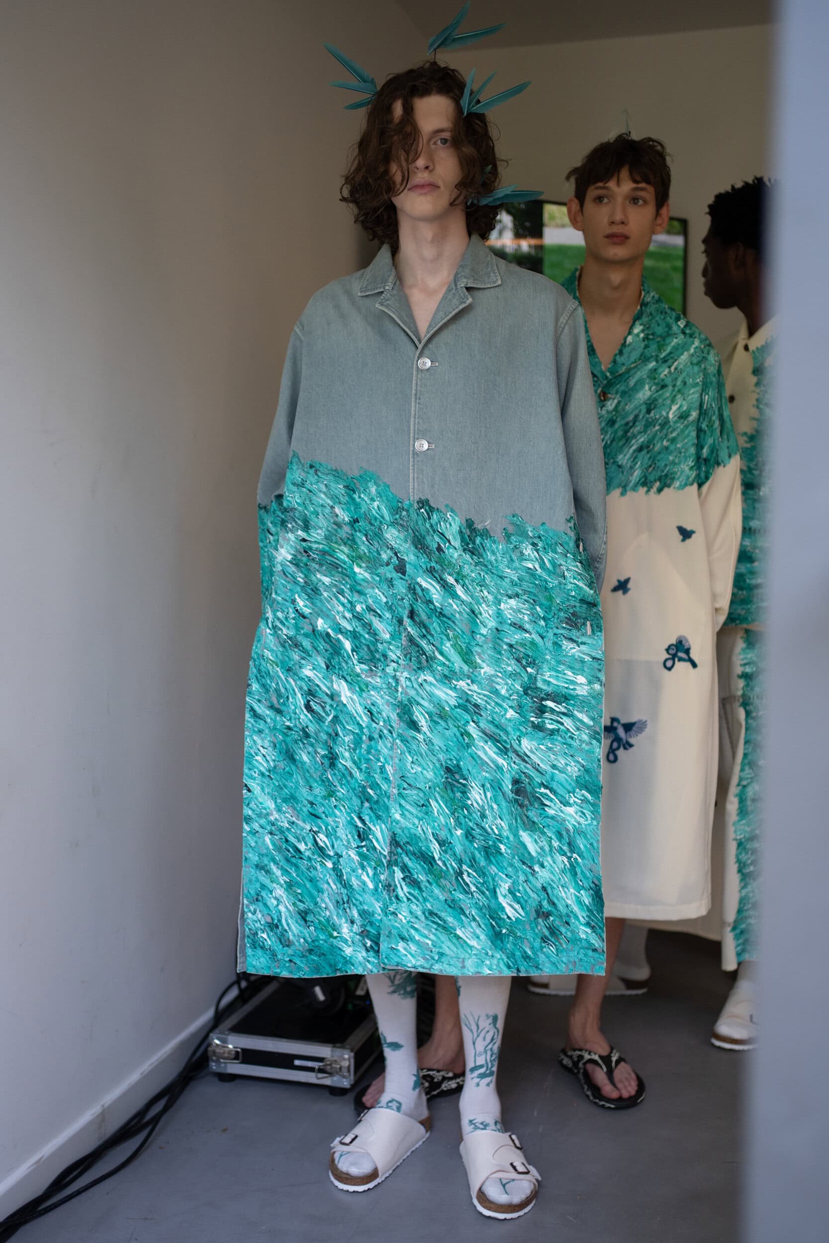 Shinyakozuka Spring 2027 Men's Fashion Show Backstage