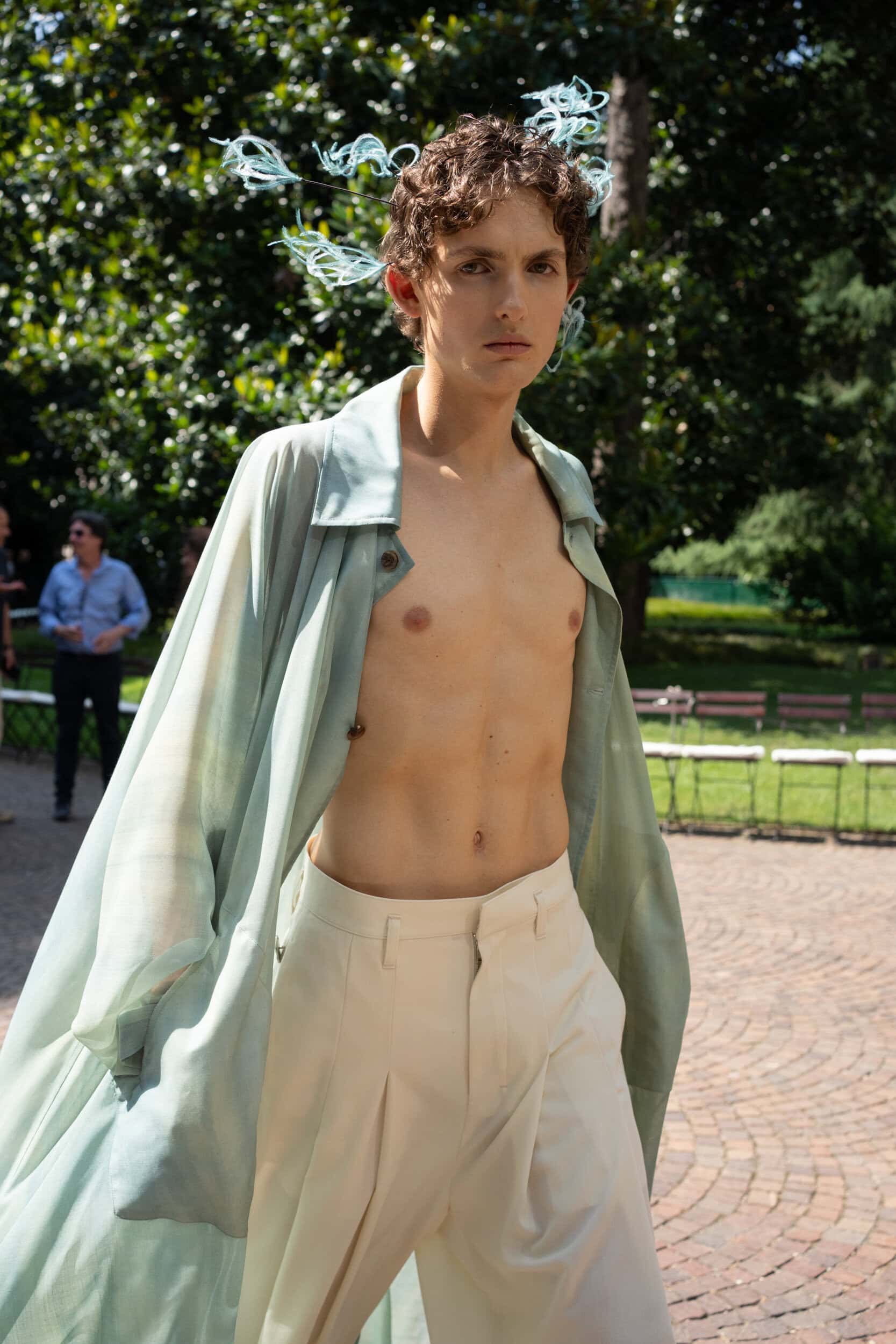Shinyakozuka Spring 2027 Men's Fashion Show Backstage