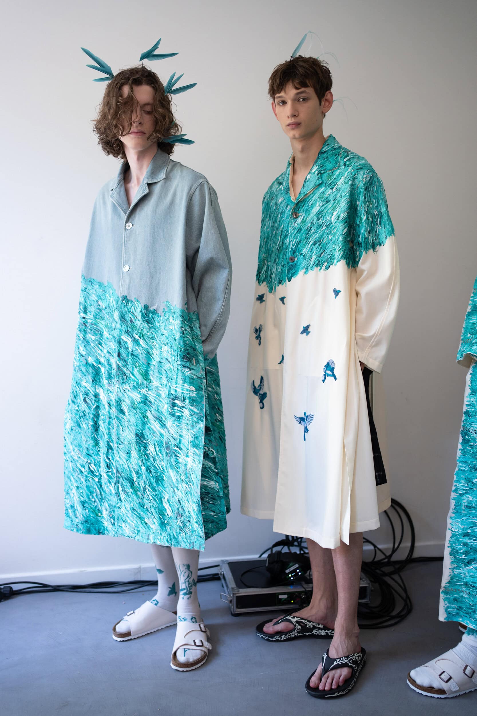 Shinyakozuka Spring 2027 Men's Fashion Show Backstage