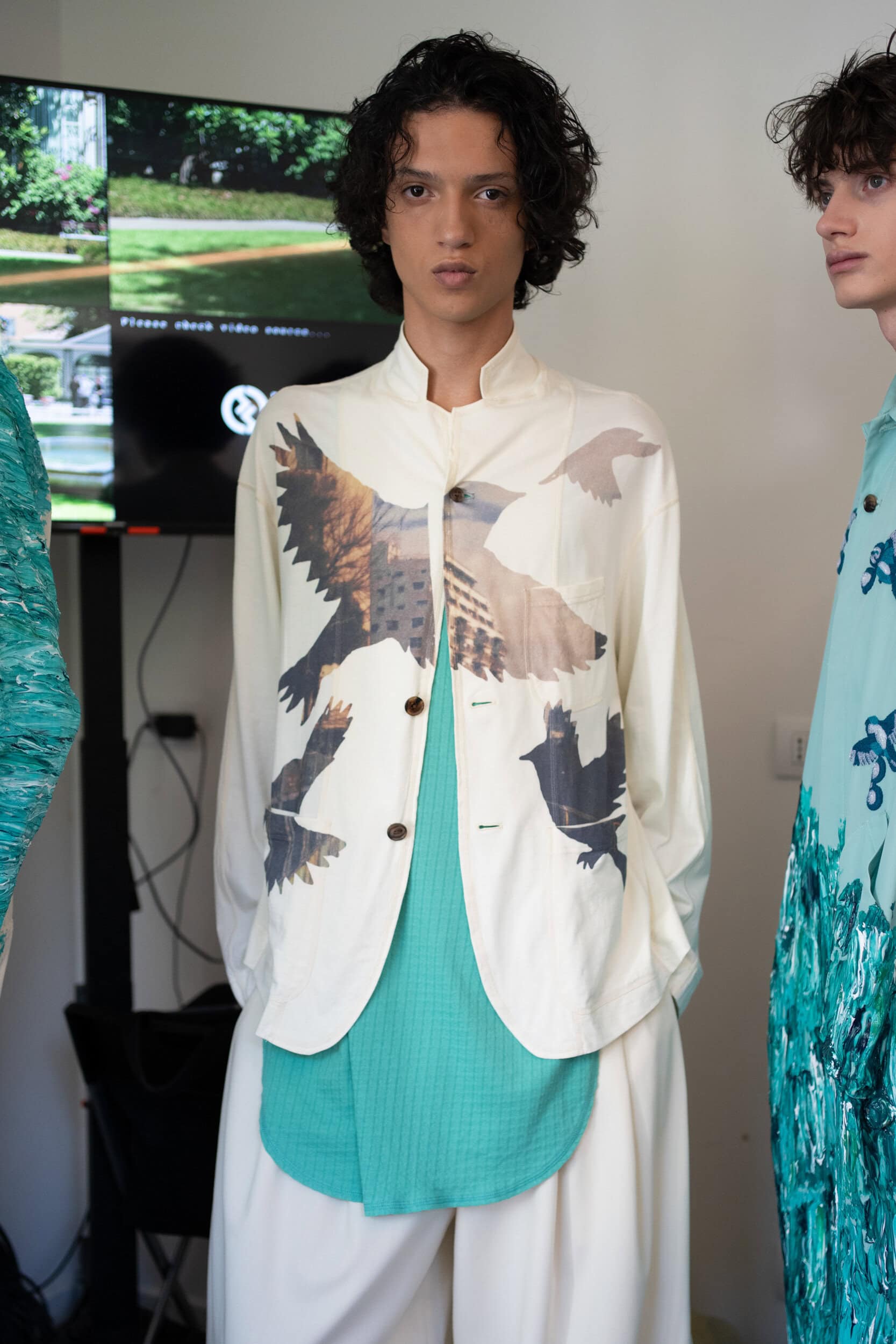 Shinyakozuka Spring 2027 Men's Fashion Show Backstage
