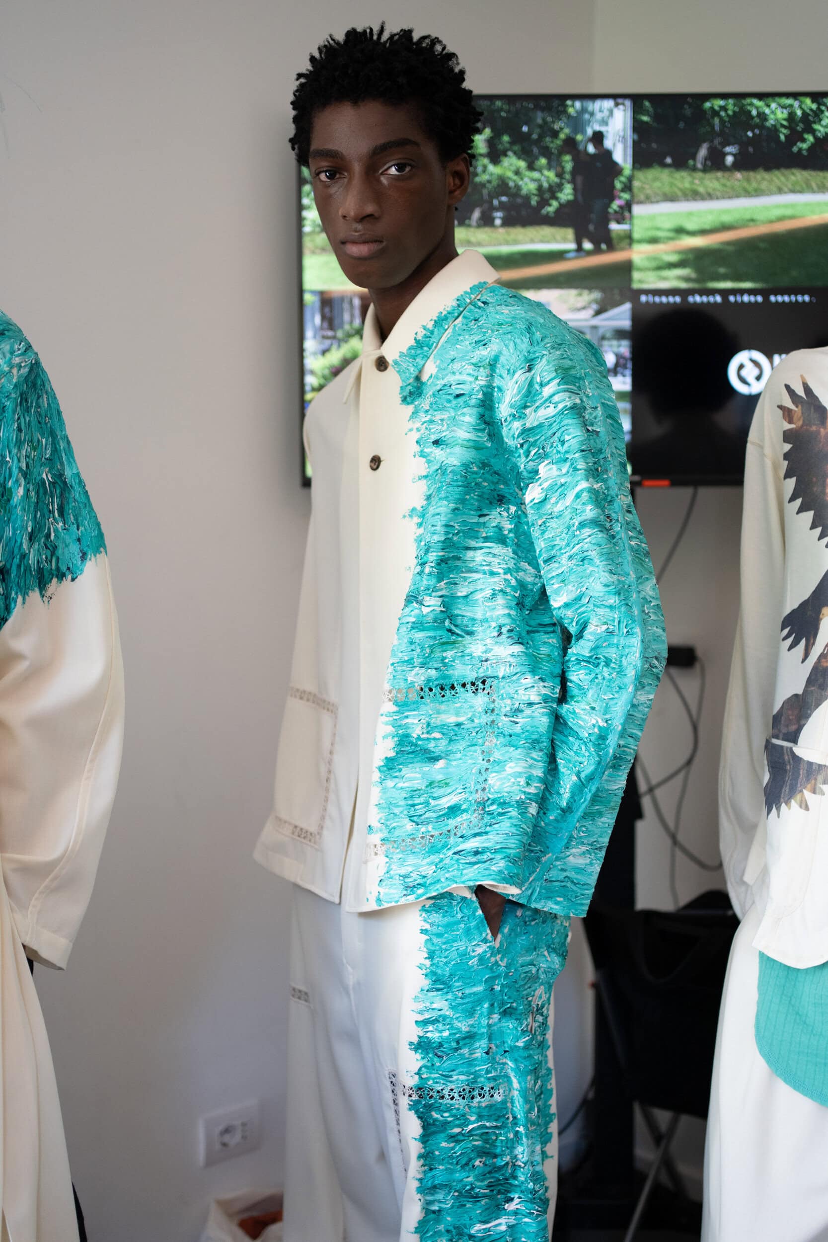 Shinyakozuka Spring 2027 Men's Fashion Show Backstage