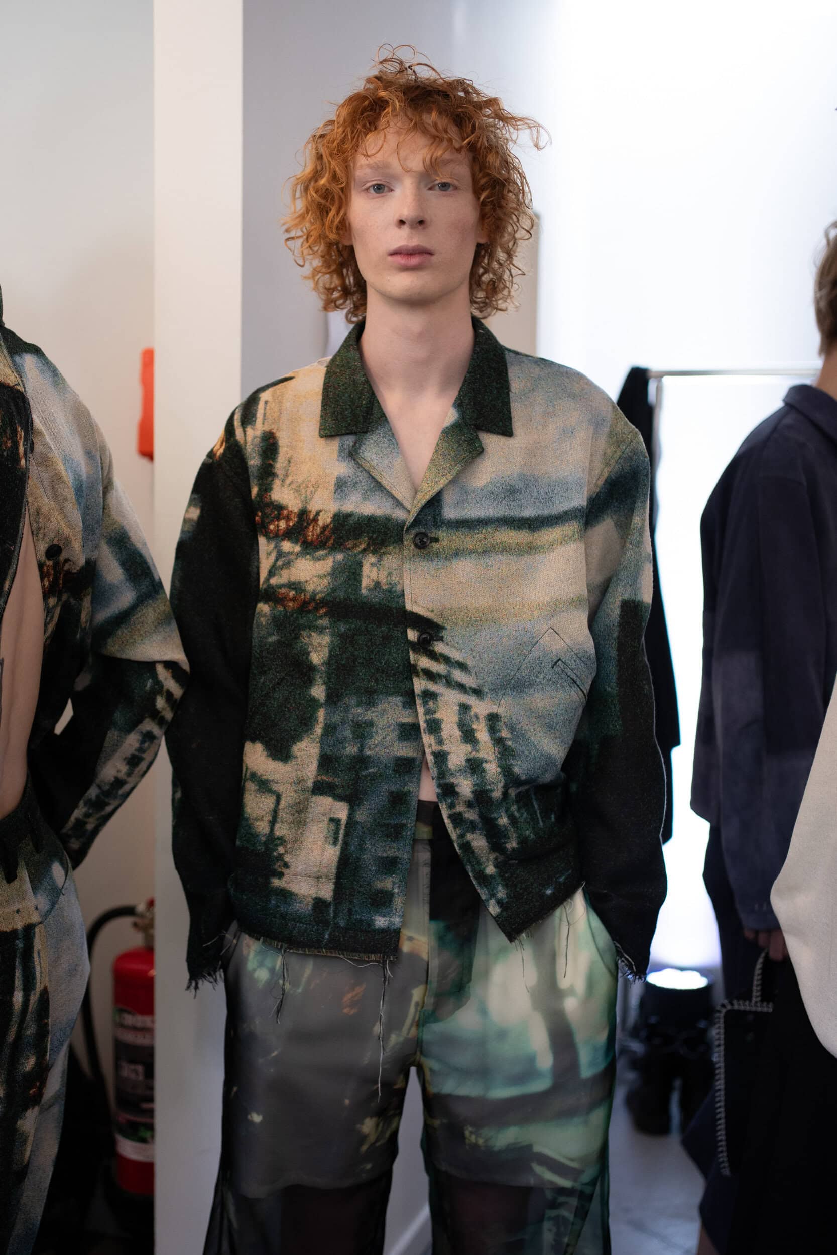 Shinyakozuka Spring 2027 Men's Fashion Show Backstage