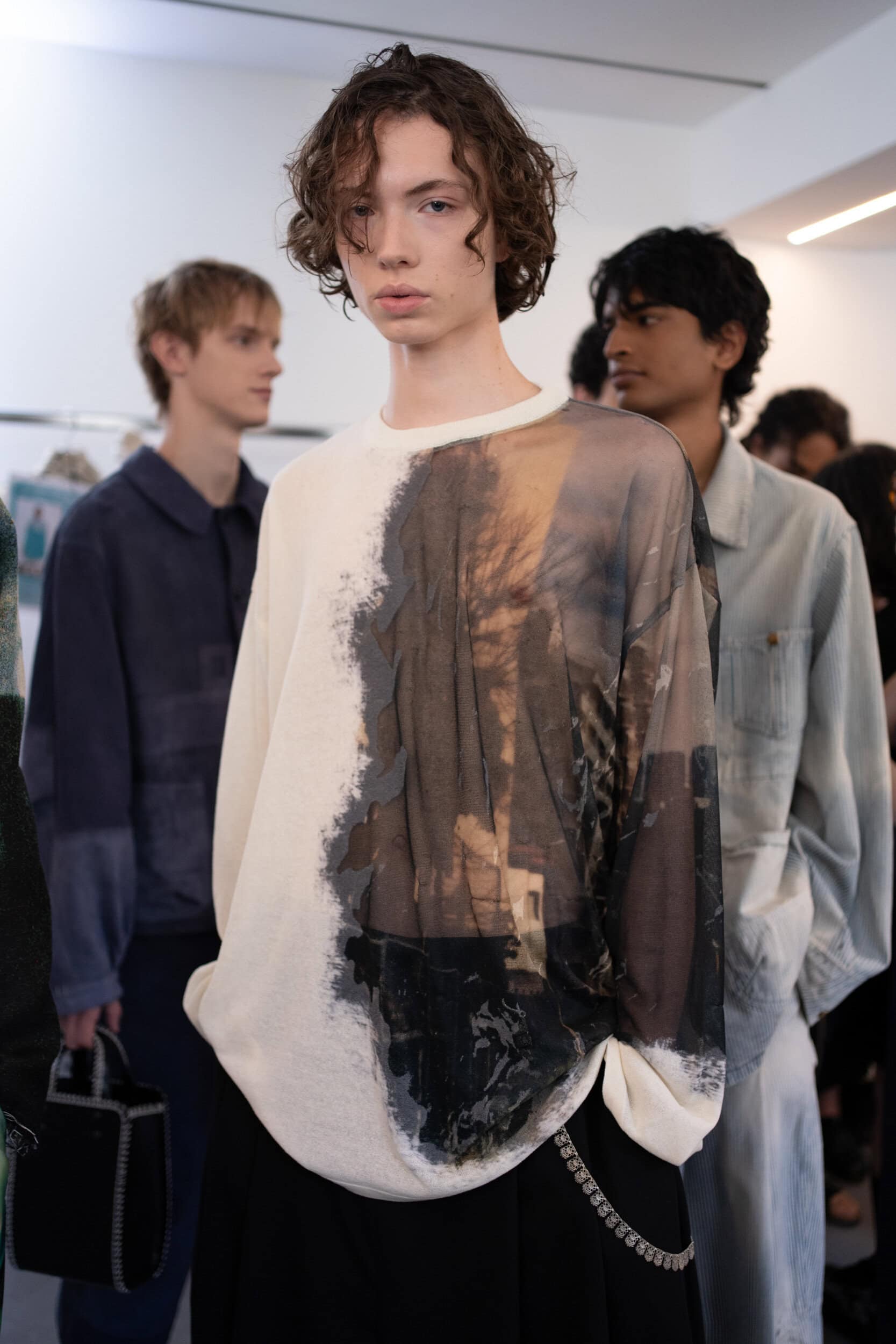 Shinyakozuka Spring 2027 Men's Fashion Show Backstage
