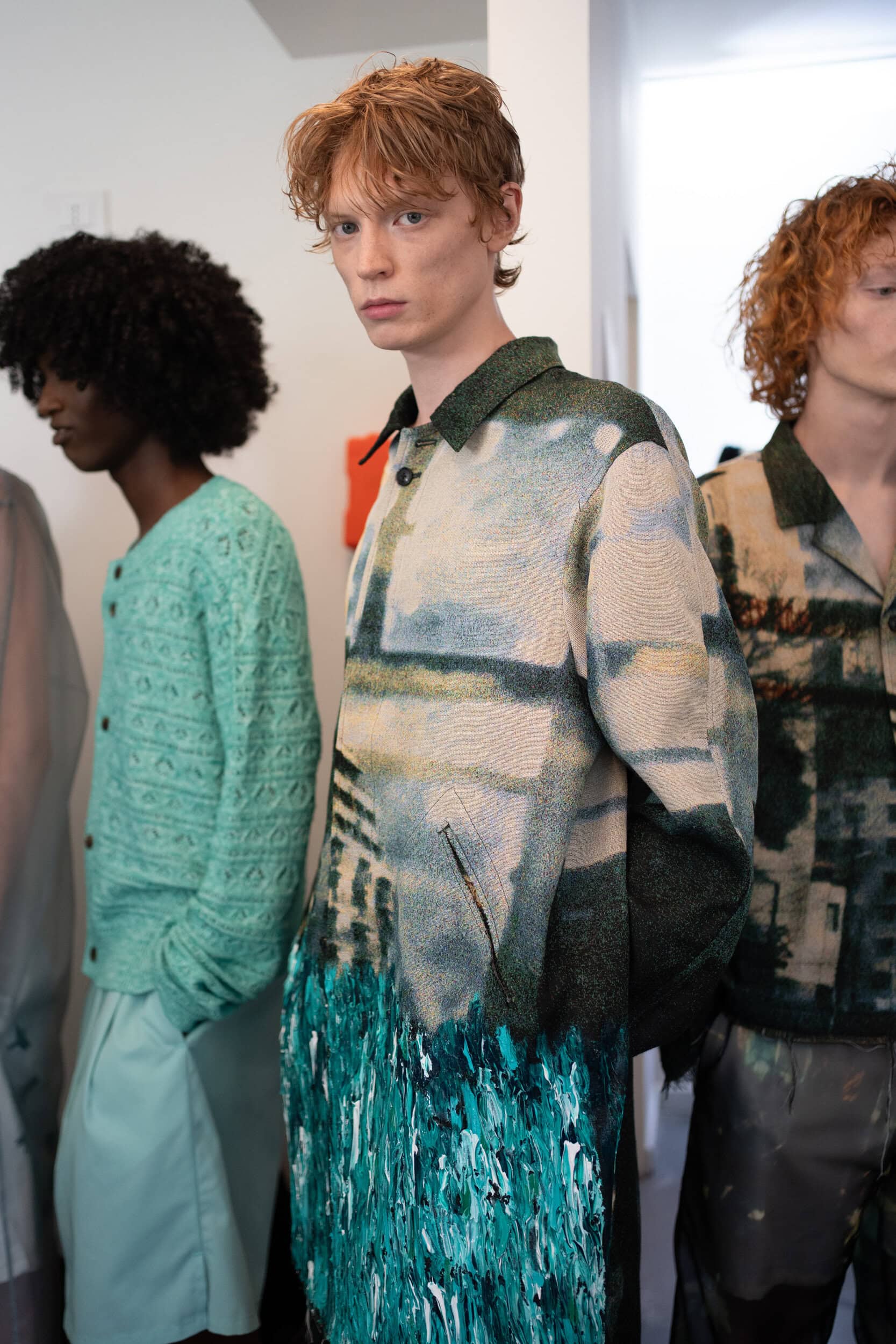 Shinyakozuka Spring 2027 Men's Fashion Show Backstage