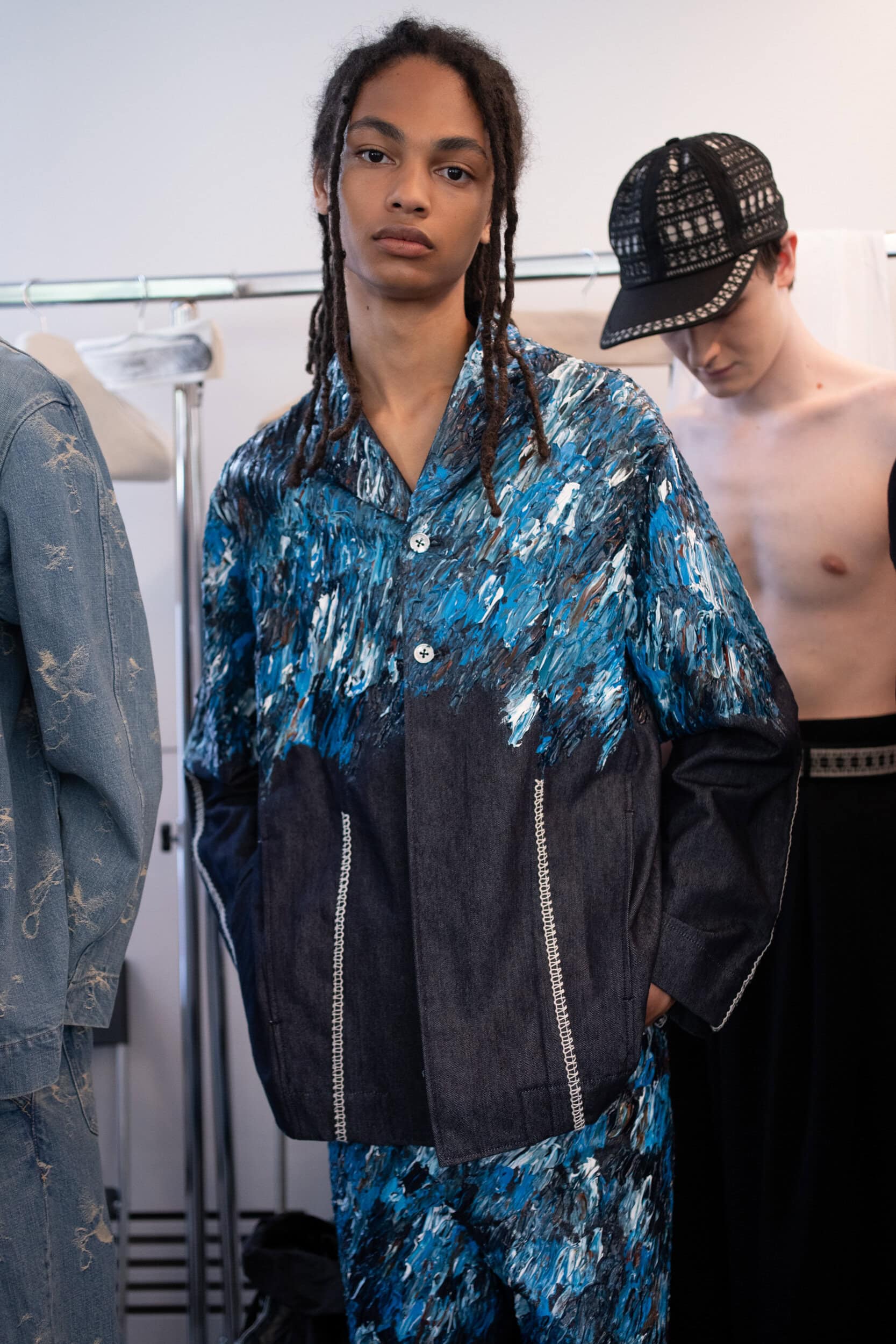 Shinyakozuka Spring 2027 Men's Fashion Show Backstage