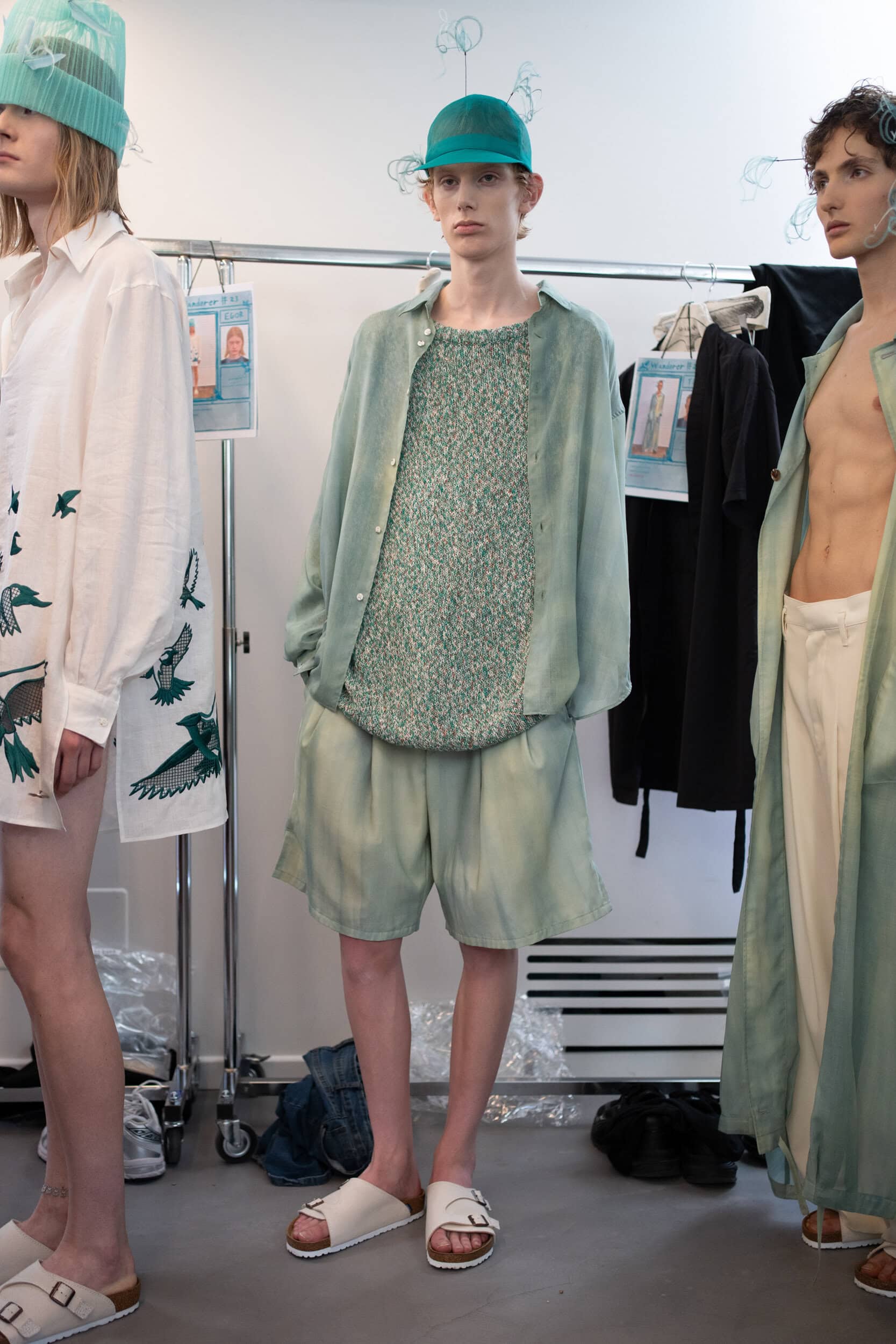 Shinyakozuka Spring 2027 Men's Fashion Show Backstage