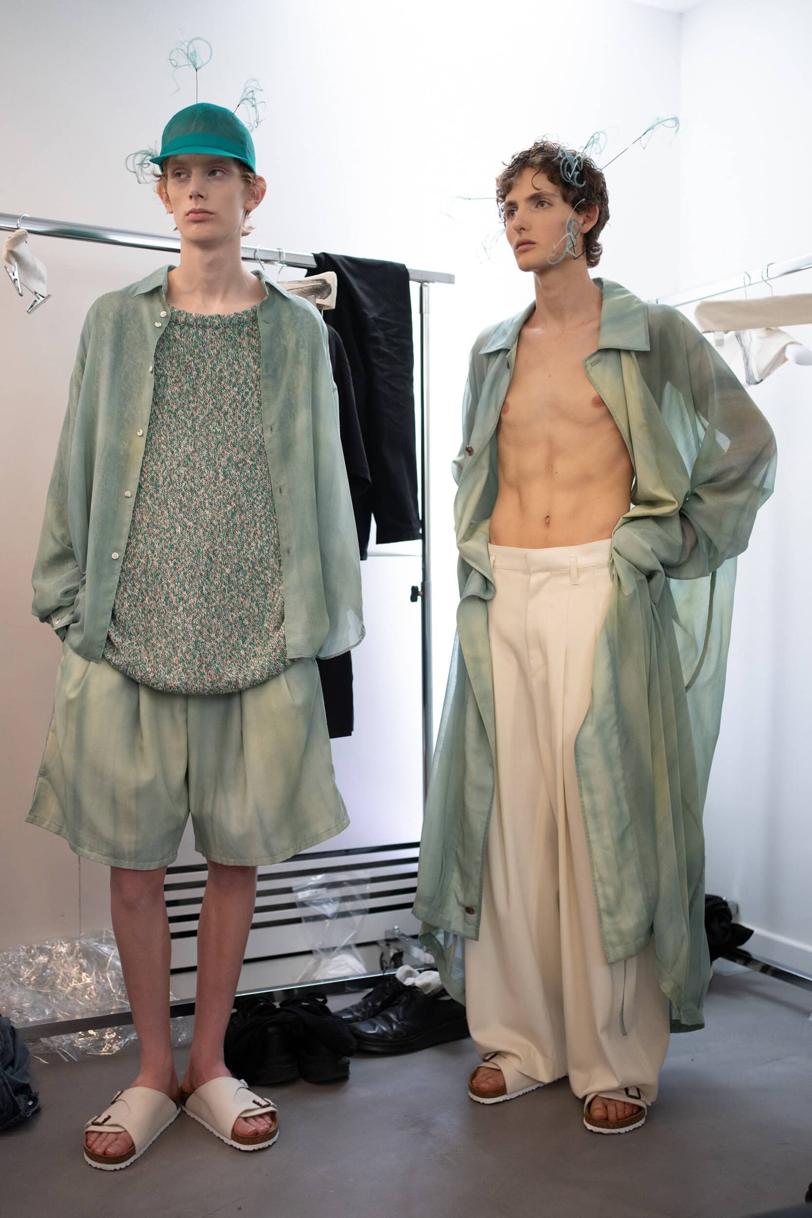 Shinyakozuka Spring 2027 Men's Fashion Show Backstage