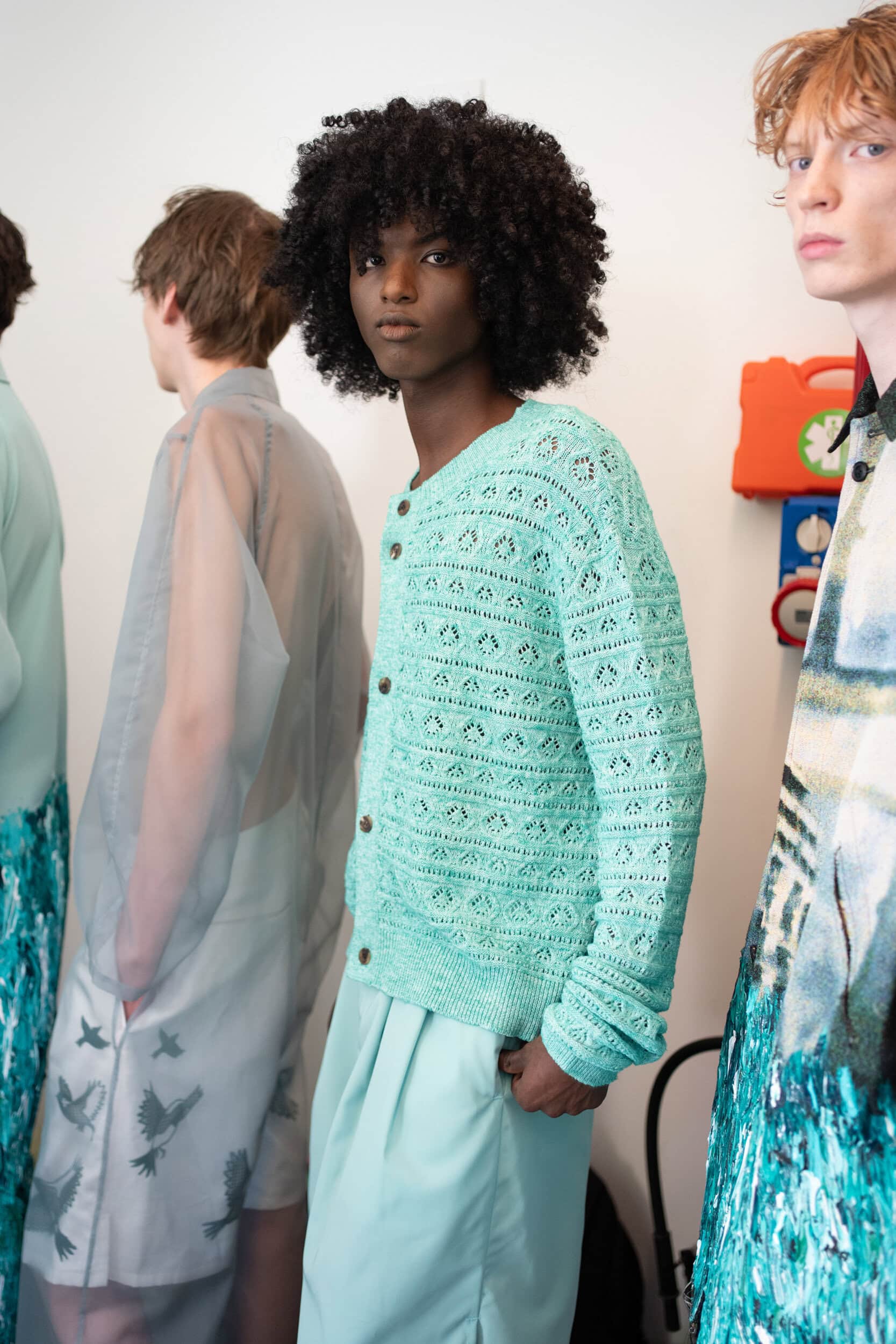 Shinyakozuka Spring 2027 Men's Fashion Show Backstage