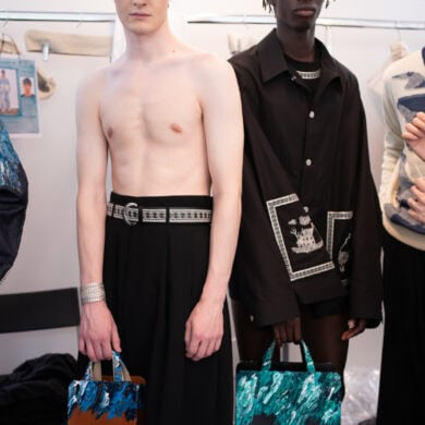 Shinyakozuka Spring 2027 Men's Fashion Show Backstage