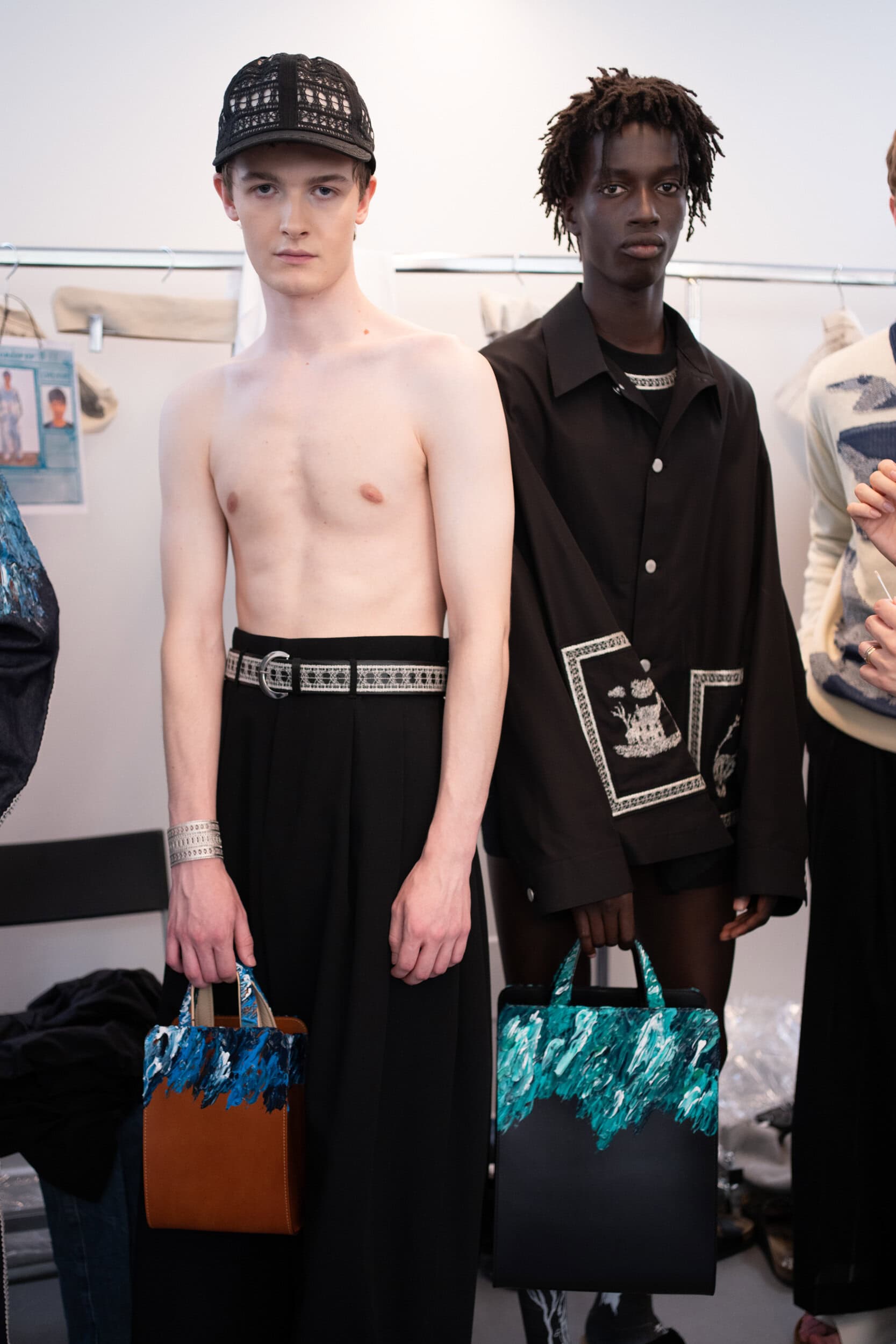 Shinyakozuka Spring 2027 Men's Fashion Show Backstage