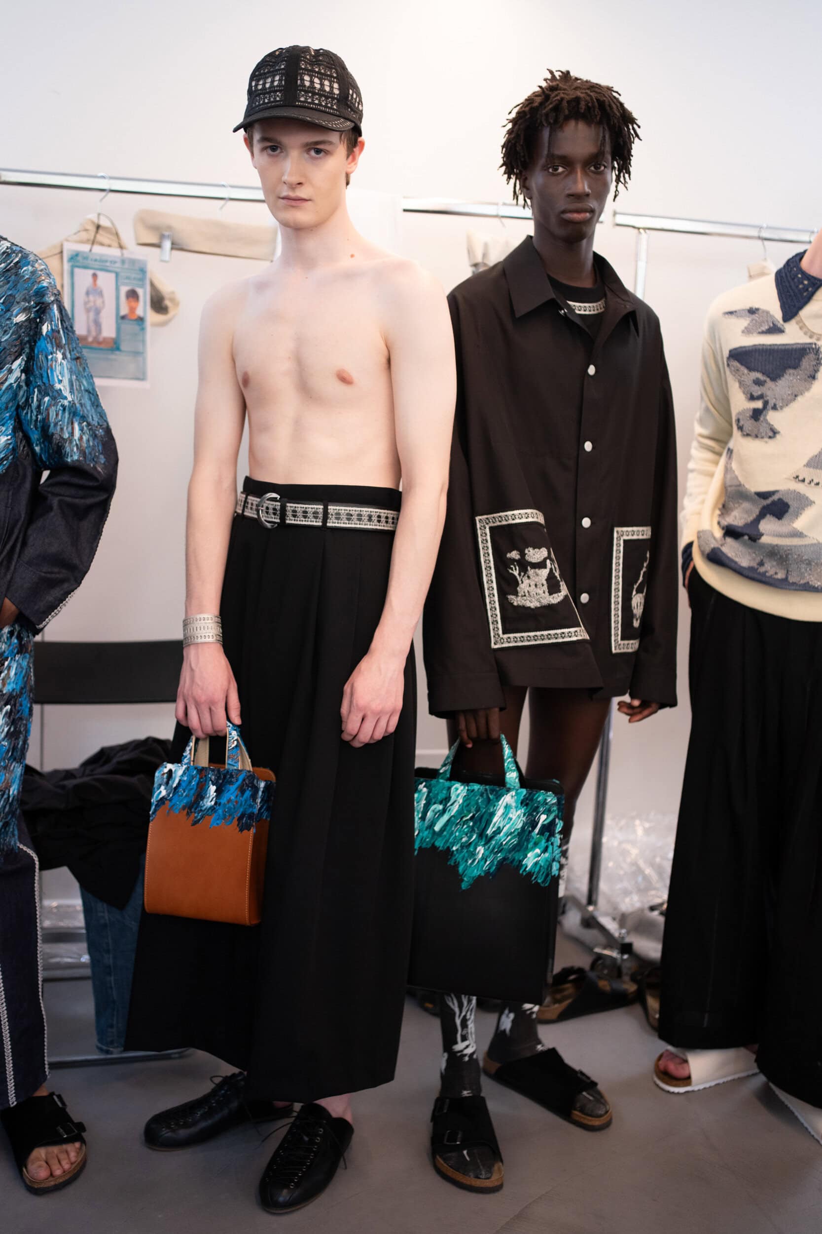 Shinyakozuka Spring 2027 Men's Fashion Show Backstage