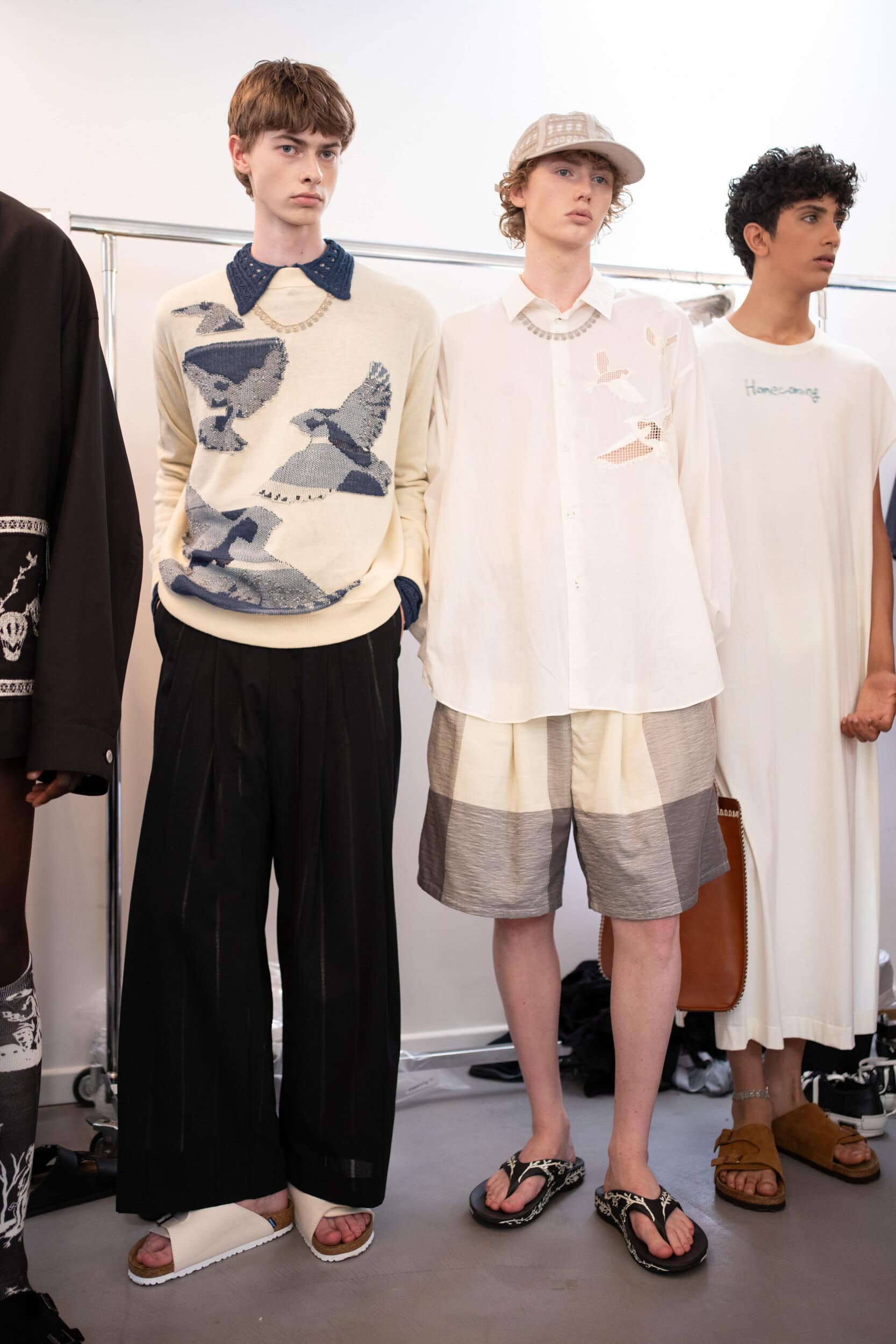 Shinyakozuka Spring 2027 Men's Fashion Show Backstage