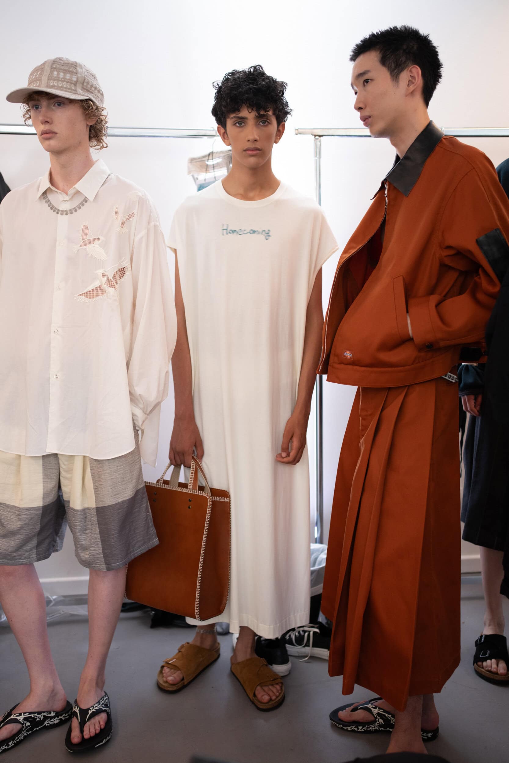 Shinyakozuka Spring 2027 Men's Fashion Show Backstage