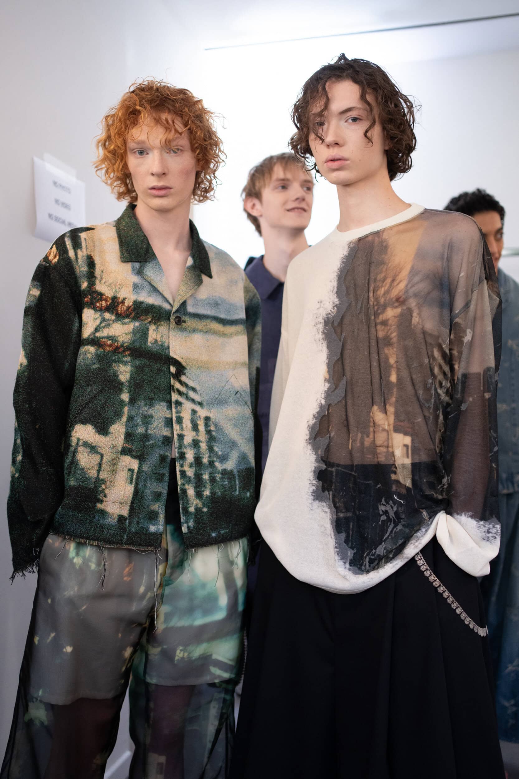Shinyakozuka Spring 2027 Men's Fashion Show Backstage