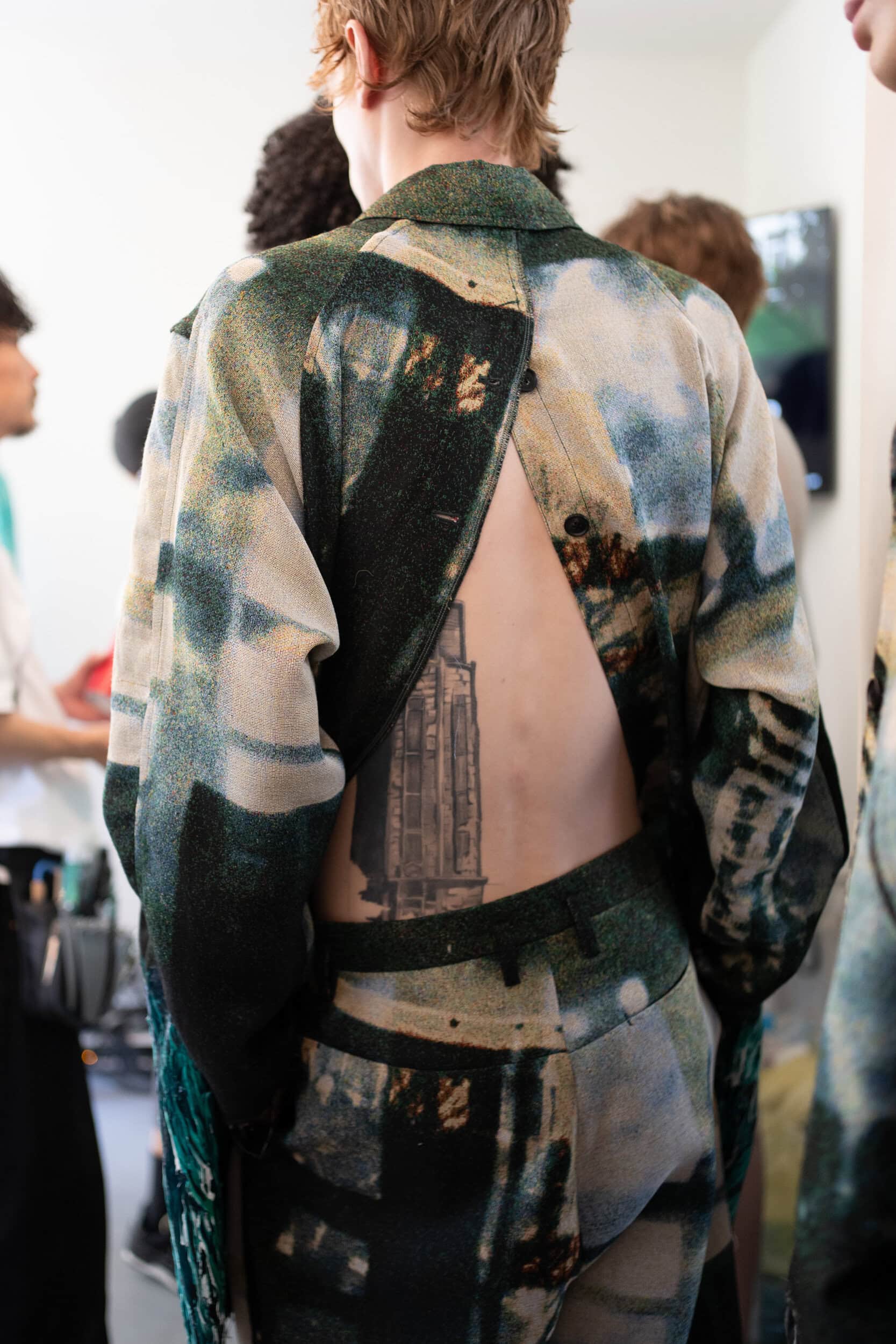 Shinyakozuka Spring 2027 Men's Fashion Show Backstage