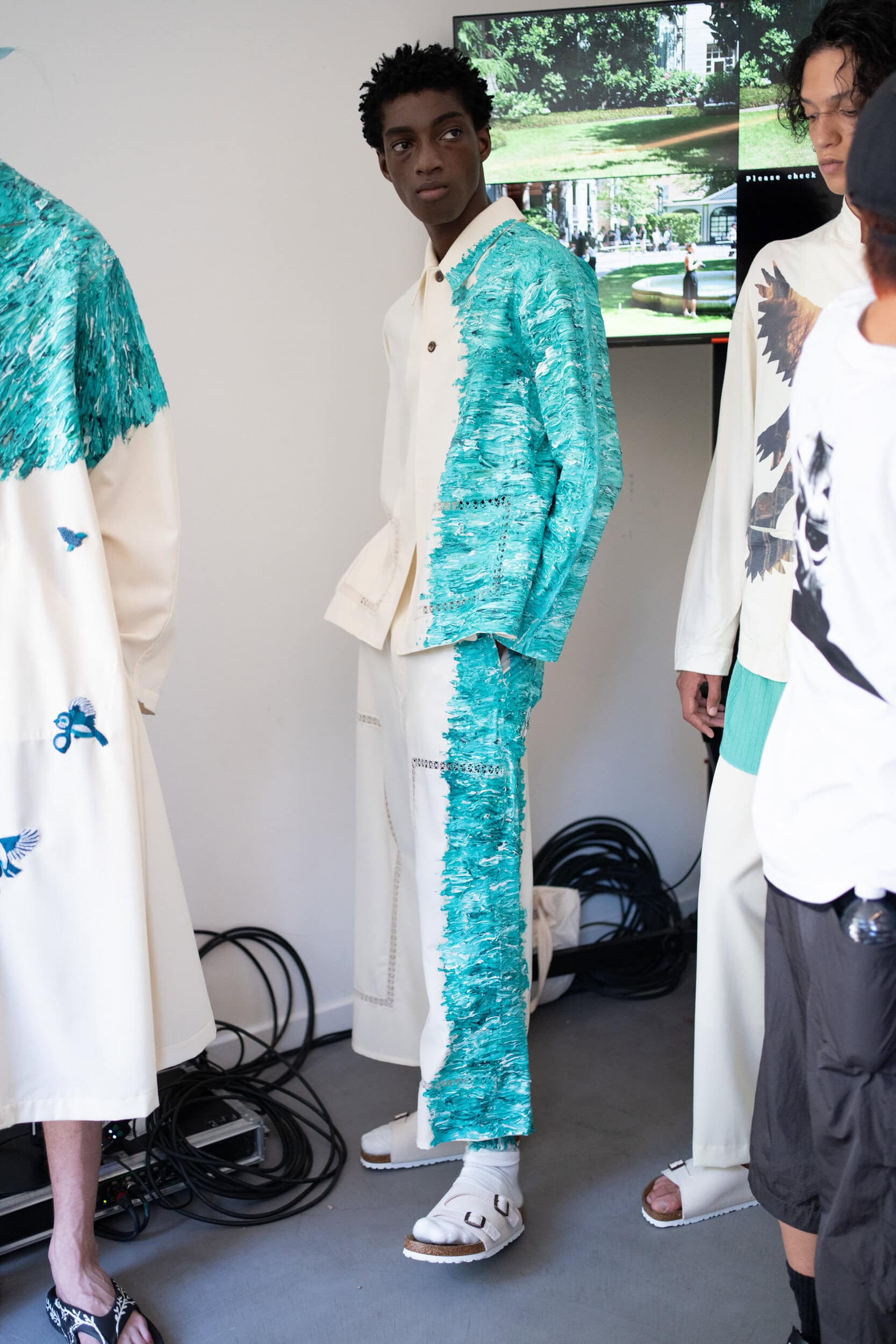Shinyakozuka Spring 2027 Men's Fashion Show Backstage