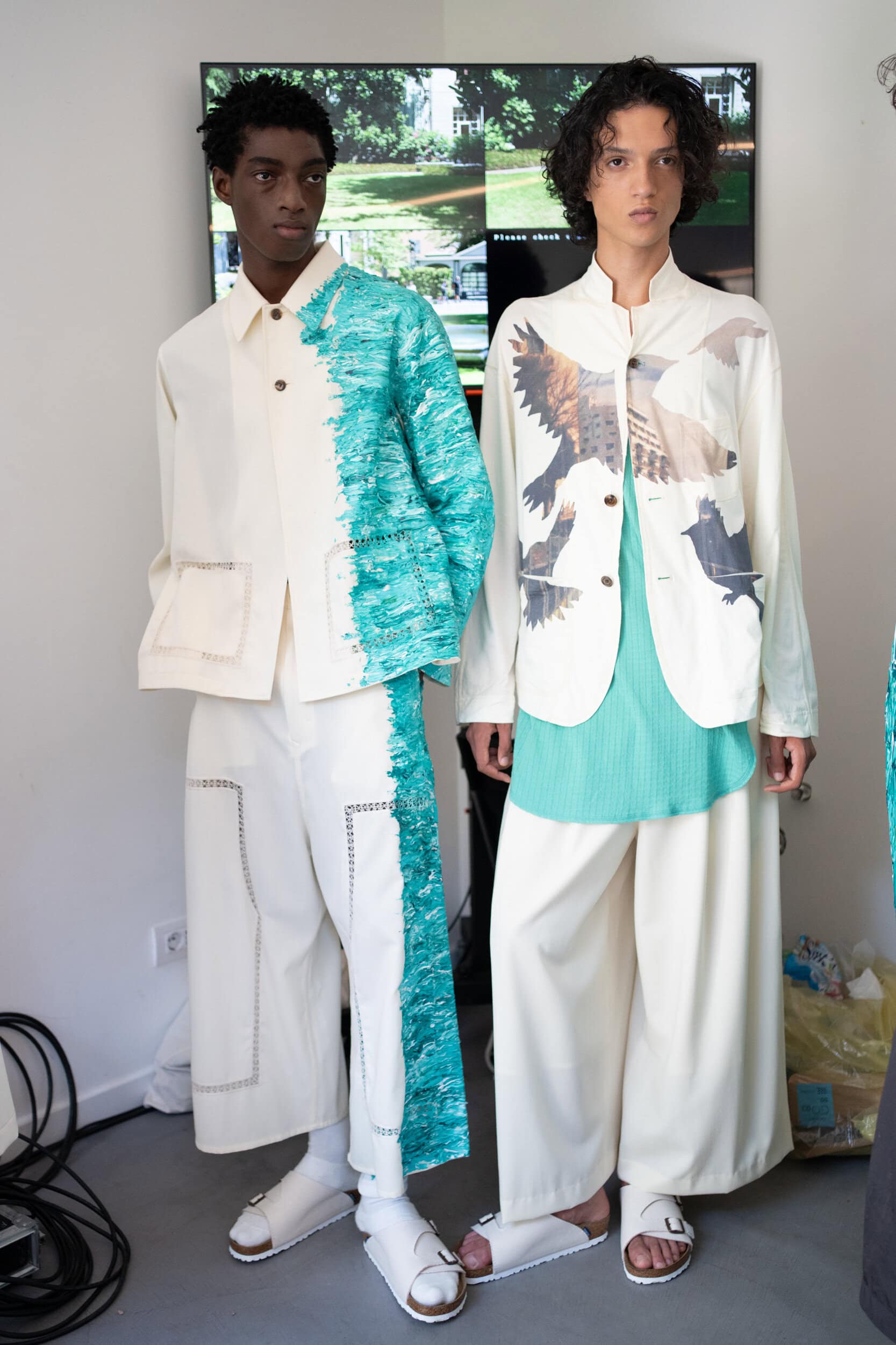Shinyakozuka Spring 2027 Men's Fashion Show Backstage