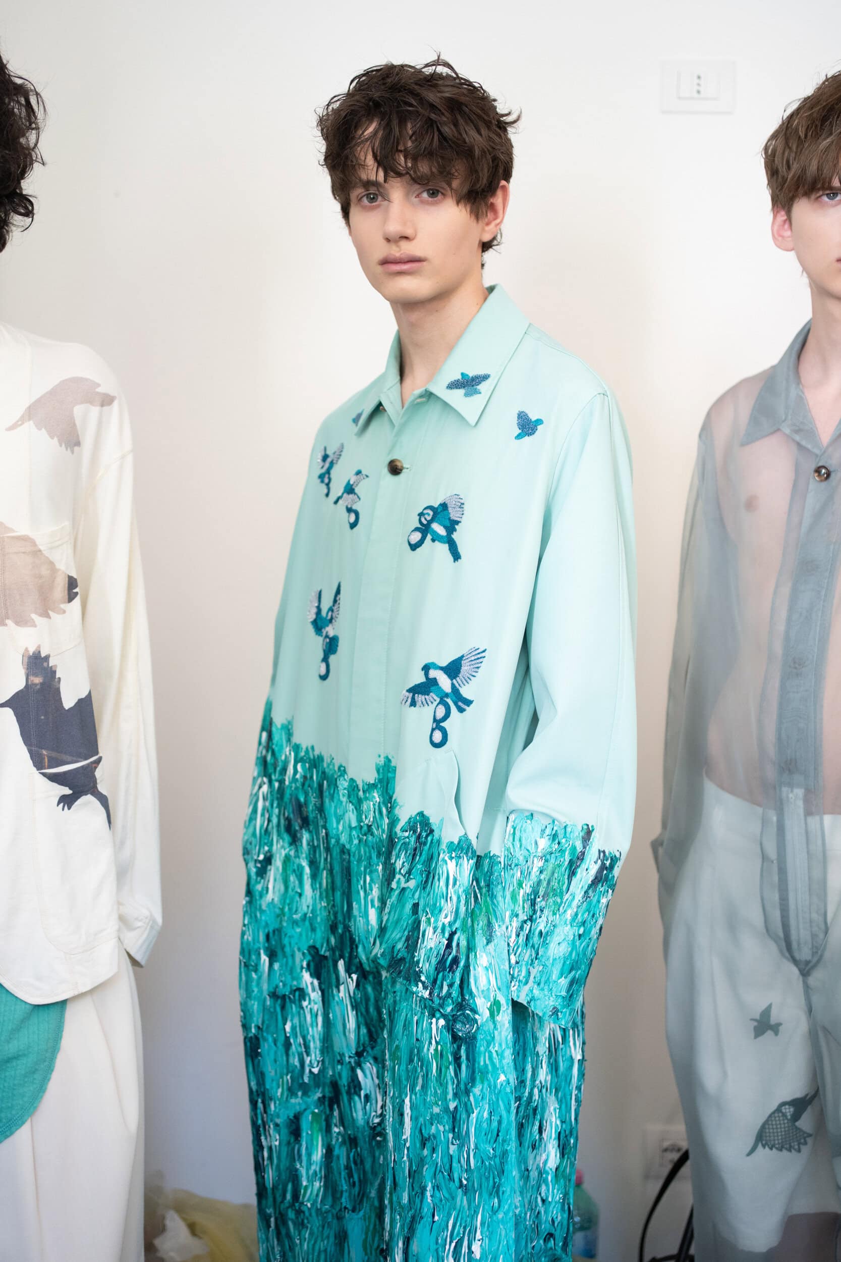 Shinyakozuka Spring 2027 Men's Fashion Show Backstage