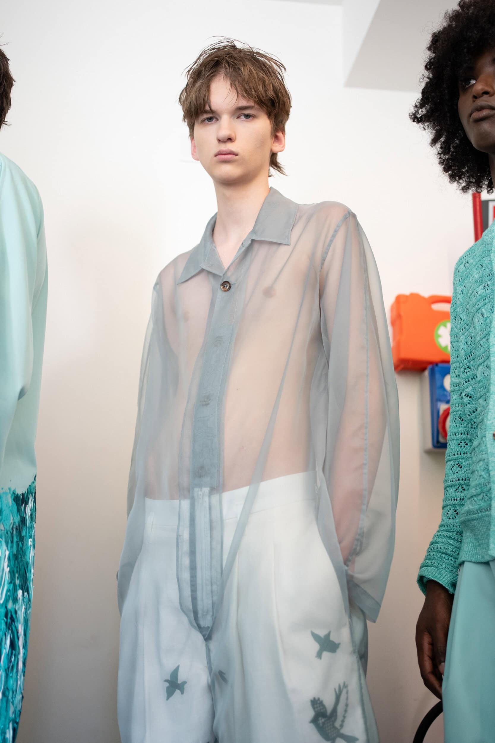 Shinyakozuka Spring 2027 Men's Fashion Show Backstage