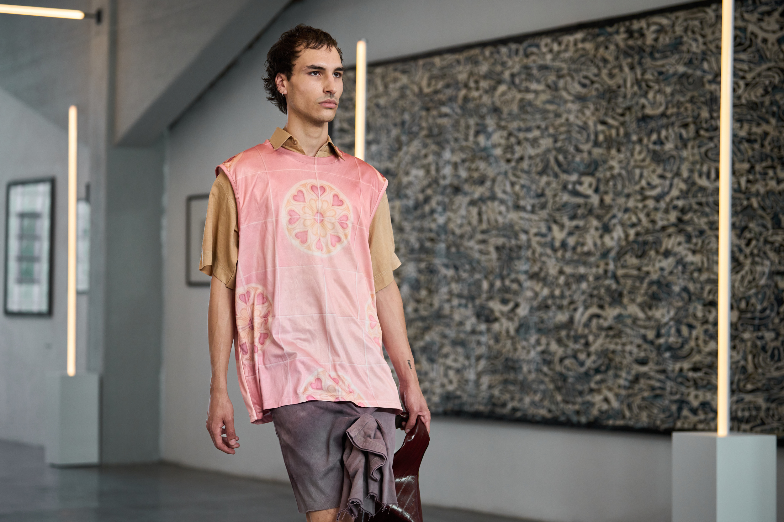 Simon Cracker Spring 2027 Men's Fashion Show Atmosphere