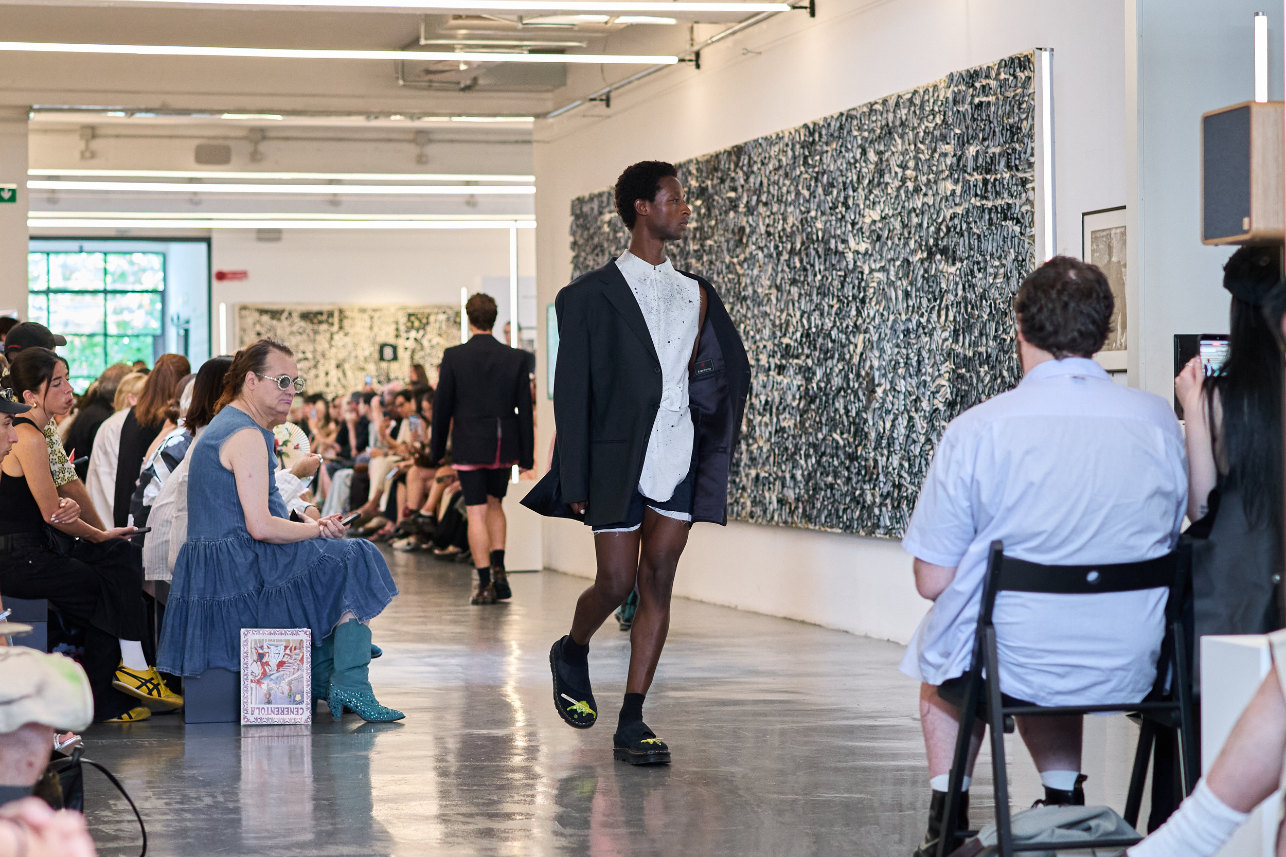 Simon Cracker Spring 2027 Men's Fashion Show Atmosphere