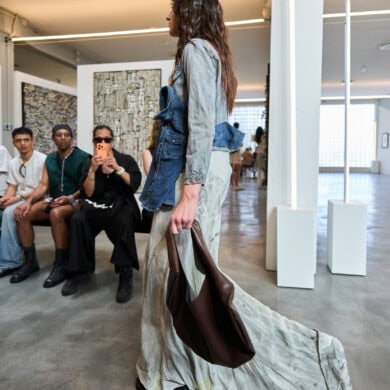 Simon Cracker Spring 2027 Men's Fashion Show Atmosphere