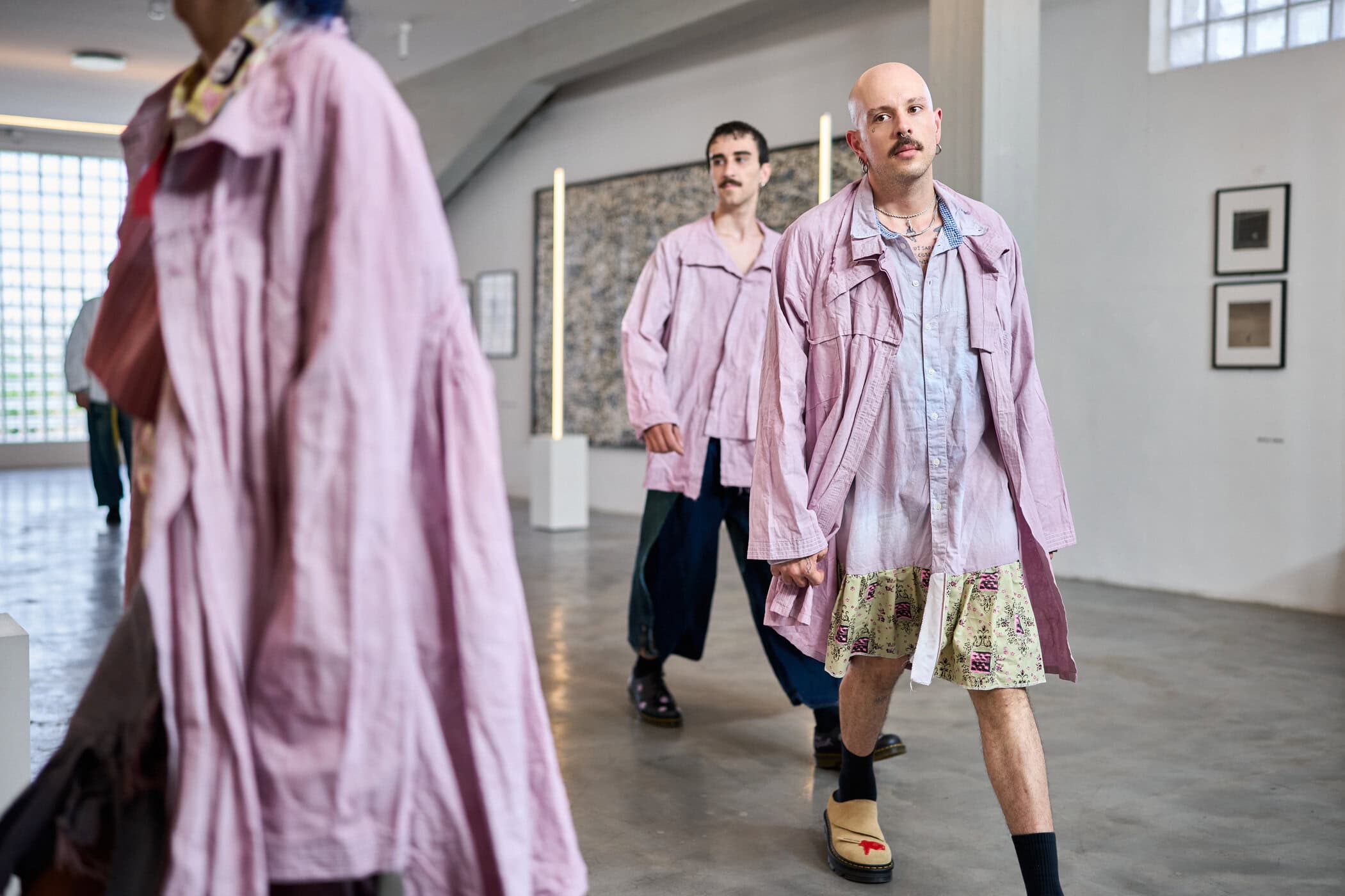Simon Cracker Spring 2027 Men's Fashion Show Atmosphere