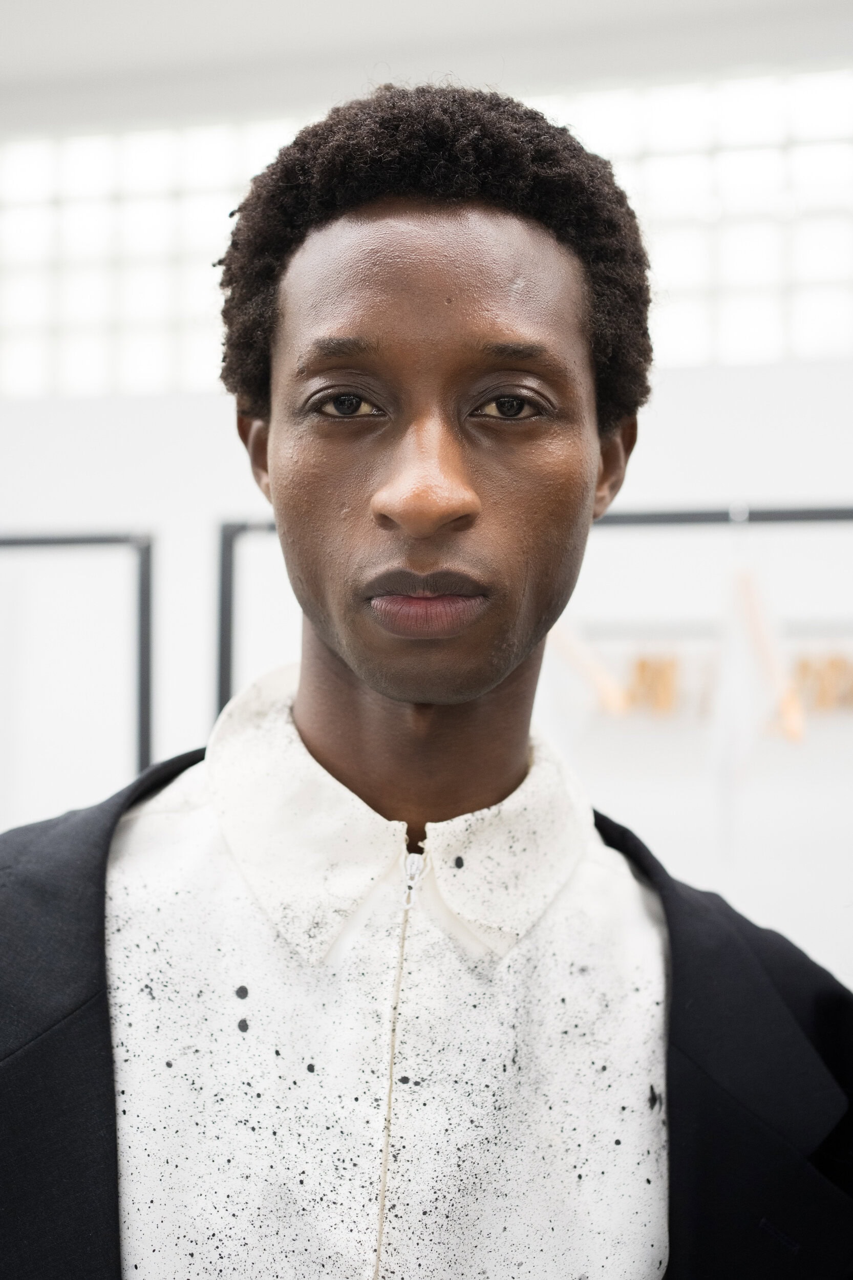 Simon Cracker Spring 2027 Men's Fashion Show Backstage