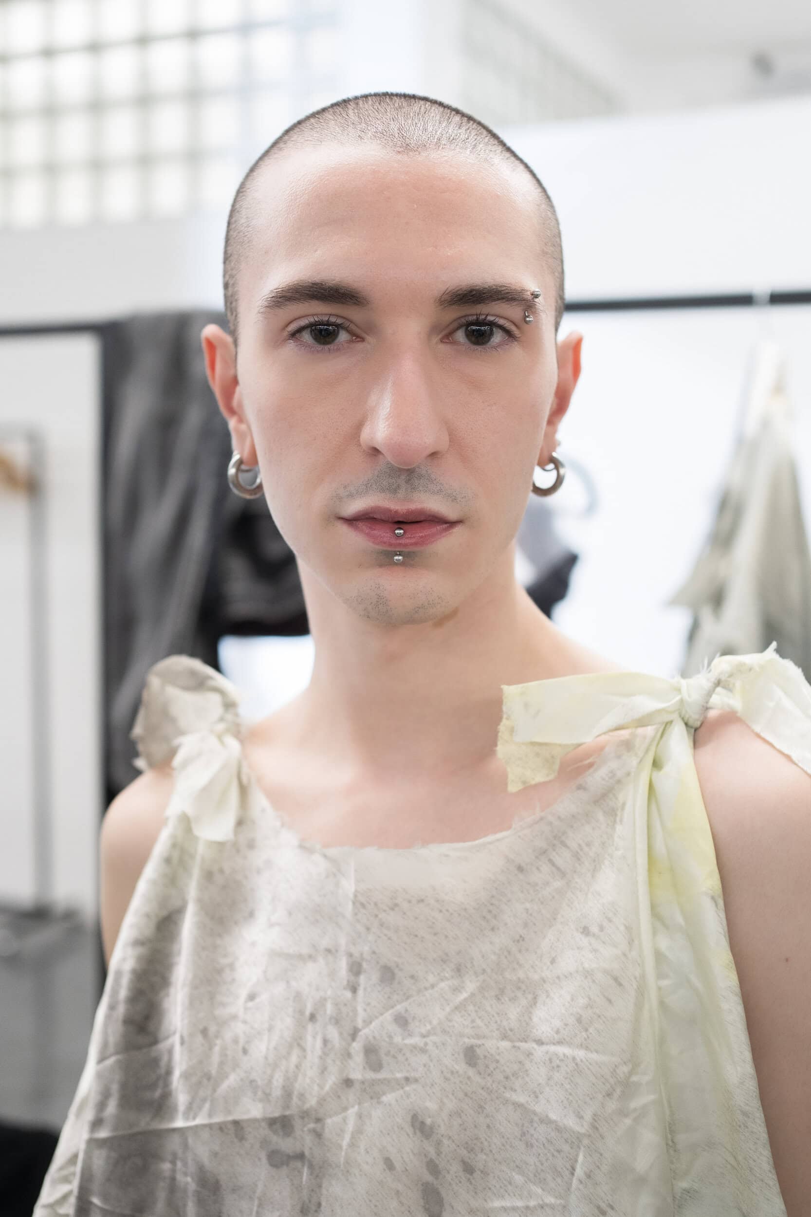 Simon Cracker Spring 2027 Men's Fashion Show Backstage