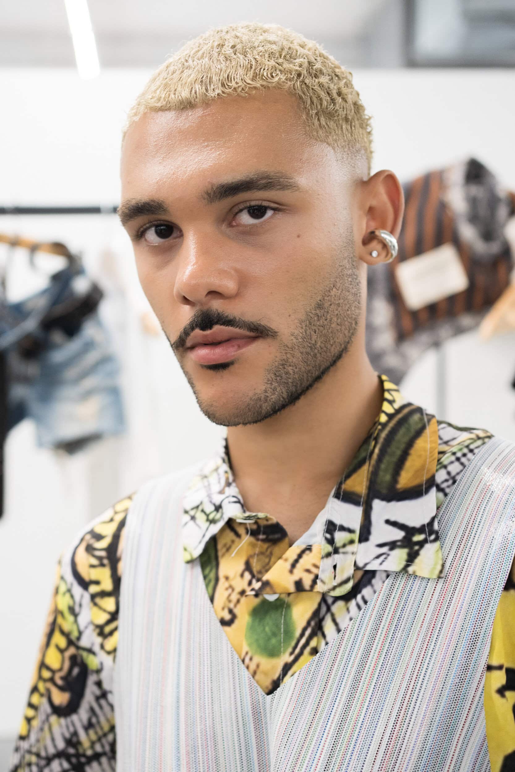 Simon Cracker Spring 2027 Men's Fashion Show Backstage