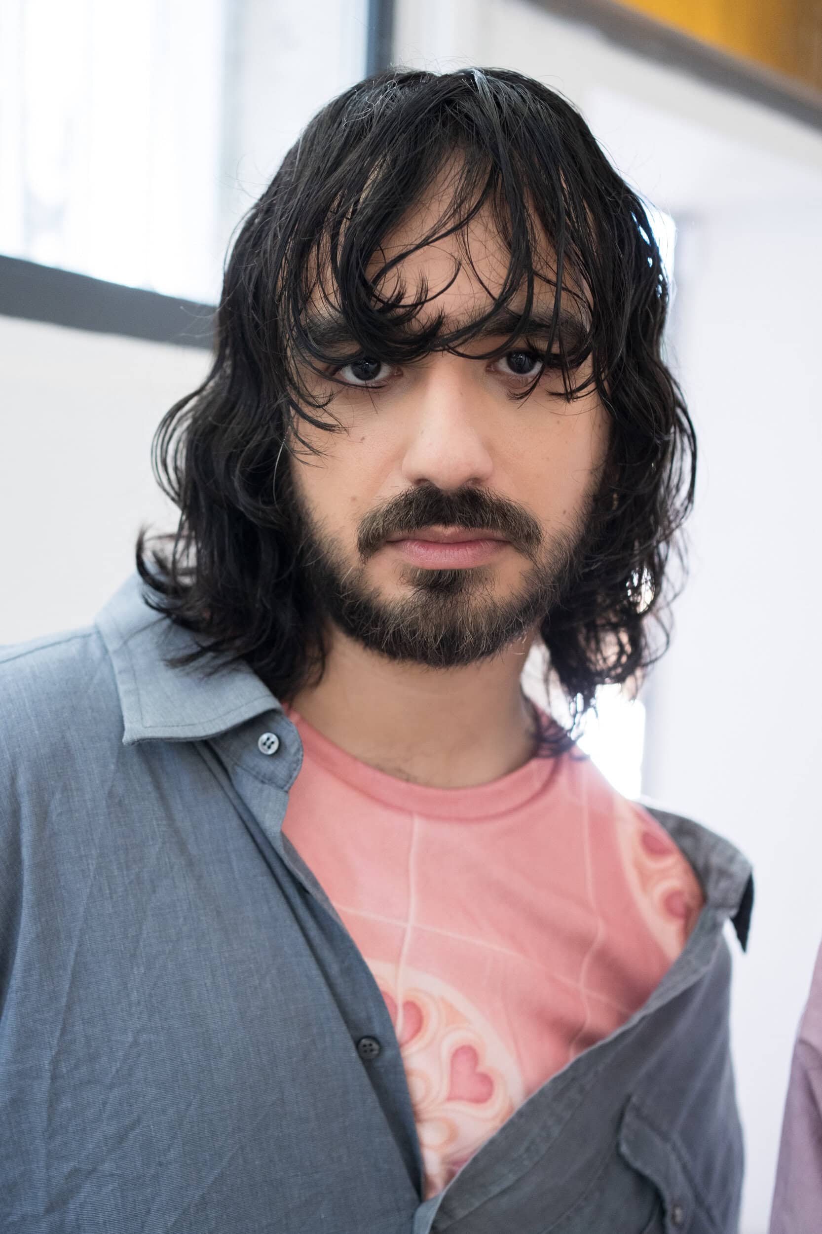 Simon Cracker Spring 2027 Men's Fashion Show Backstage