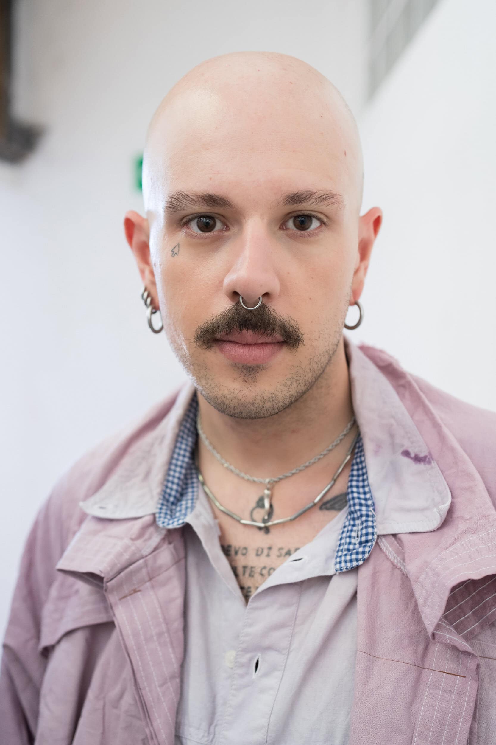 Simon Cracker Spring 2027 Men's Fashion Show Backstage