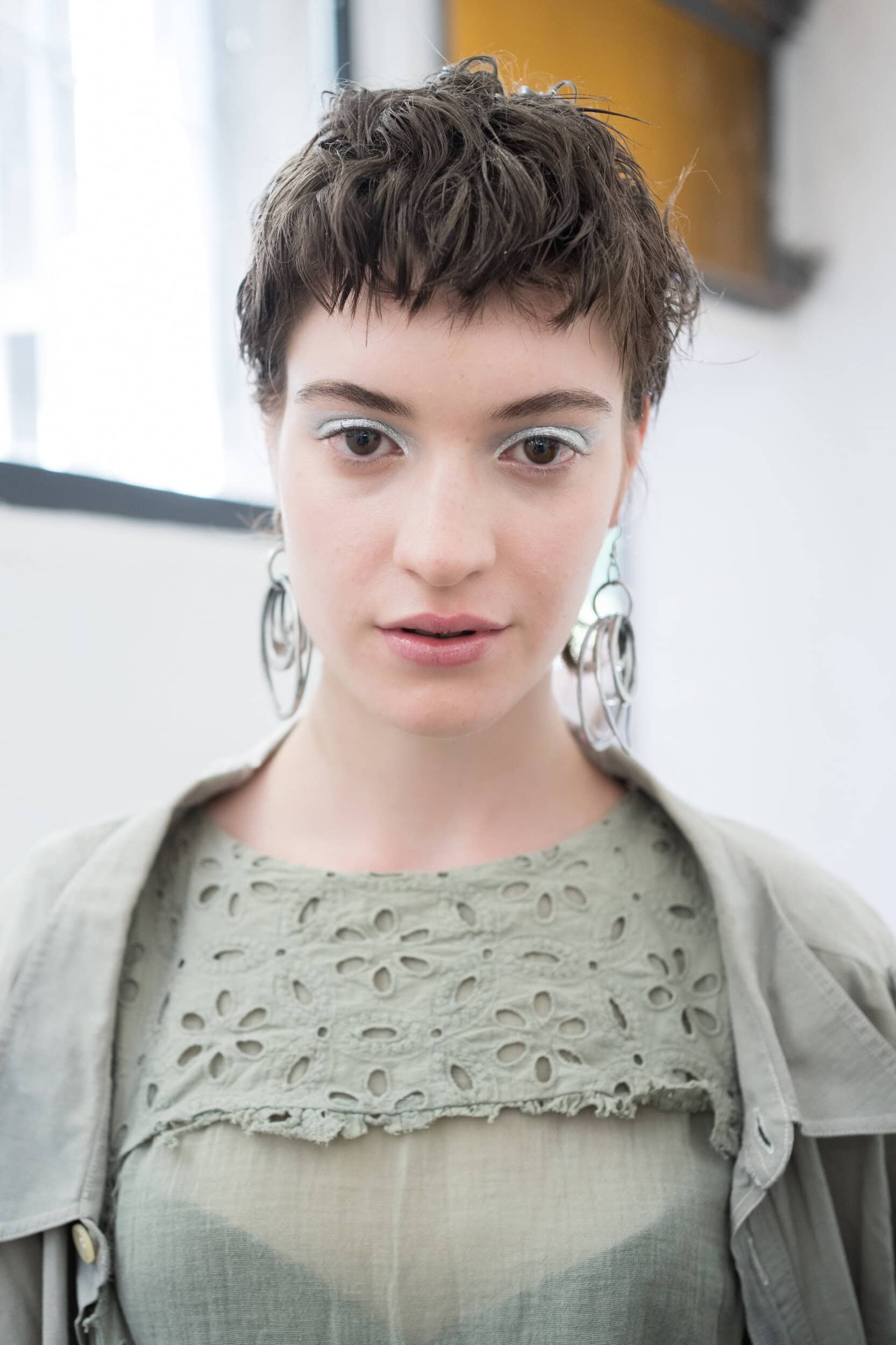 Simon Cracker Spring 2027 Men's Fashion Show Backstage