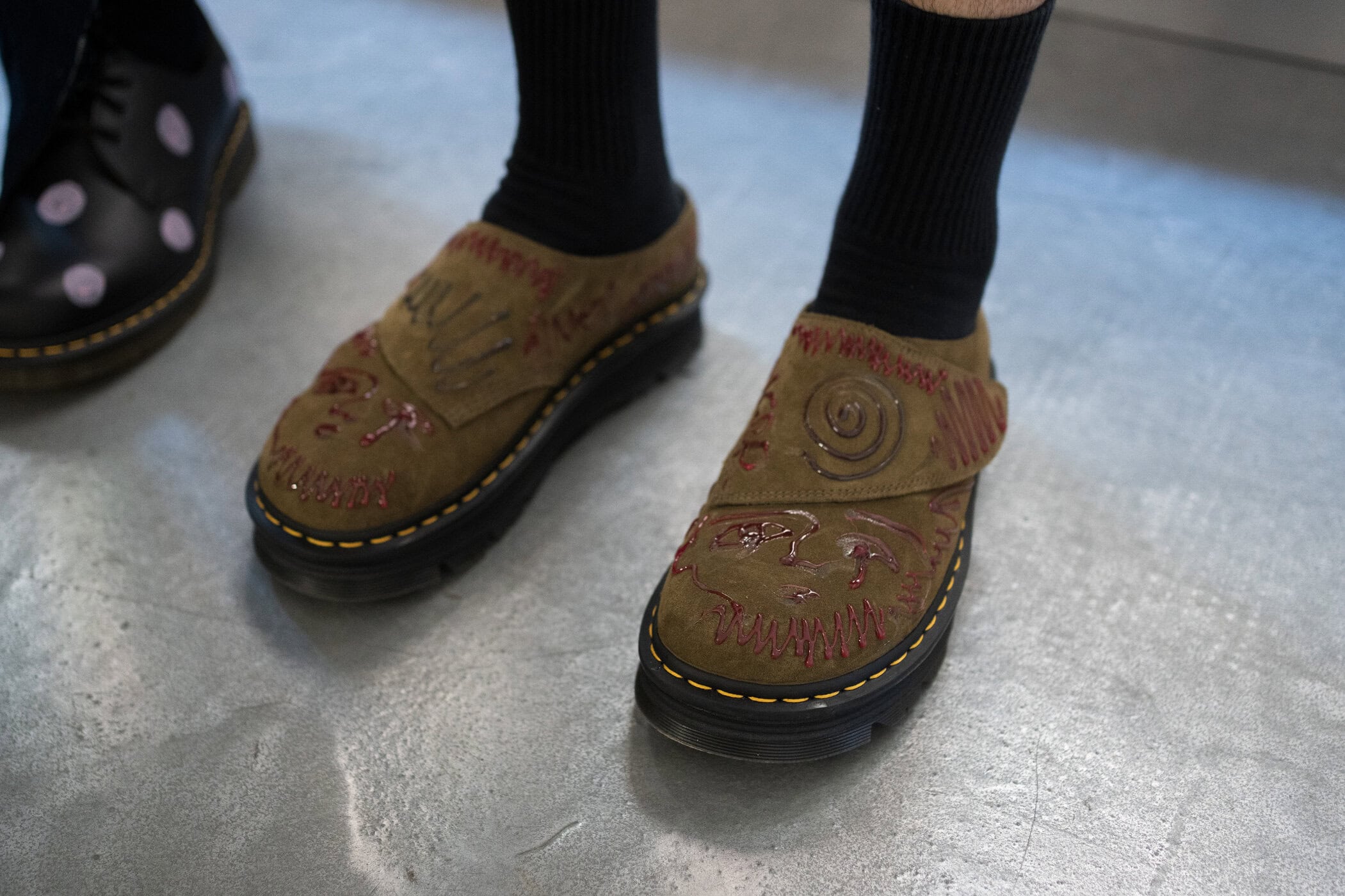 Simon Cracker Spring 2027 Men's Fashion Show Backstage